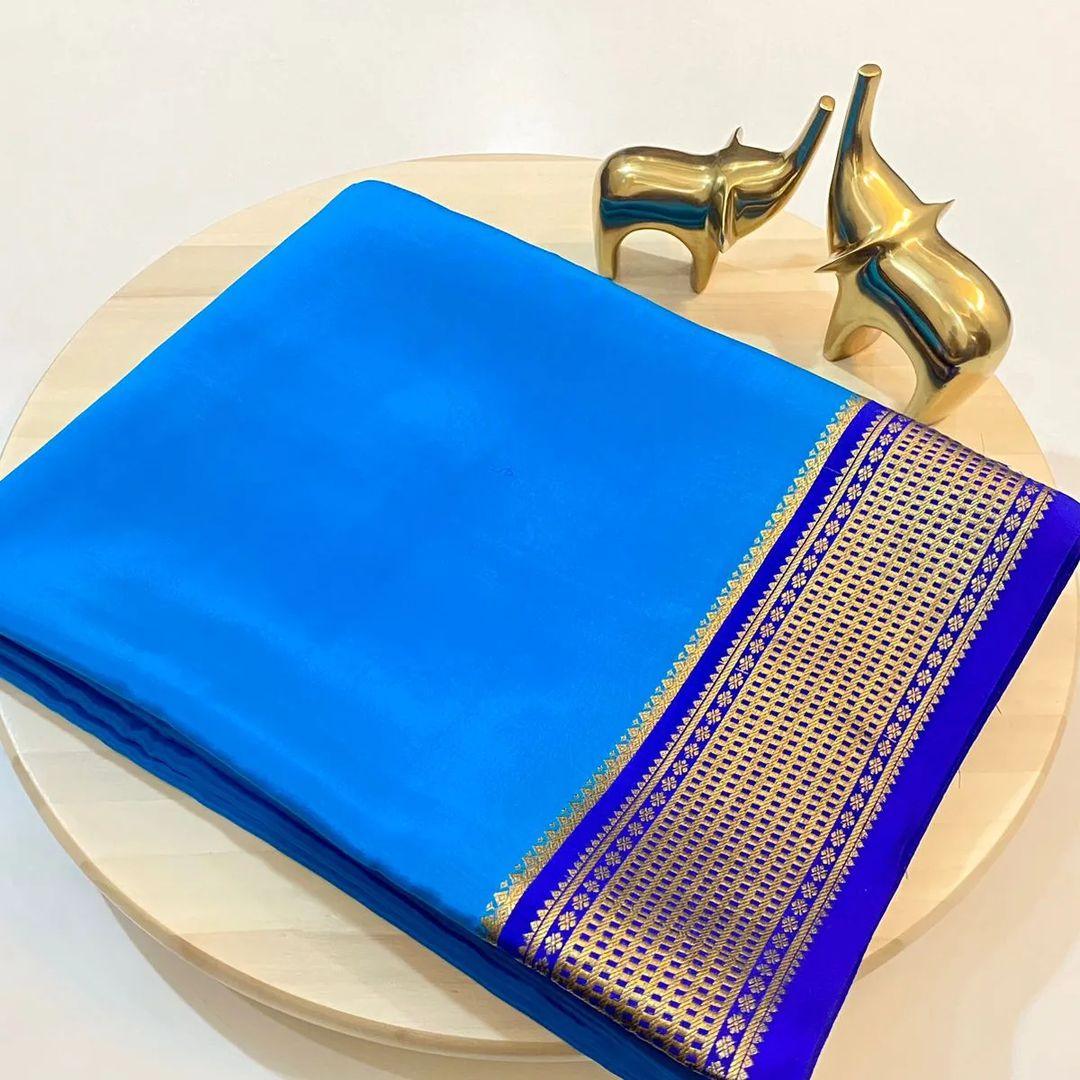 Everyday Luxury: Lightweight and Elegant Mysore Silk Sarees