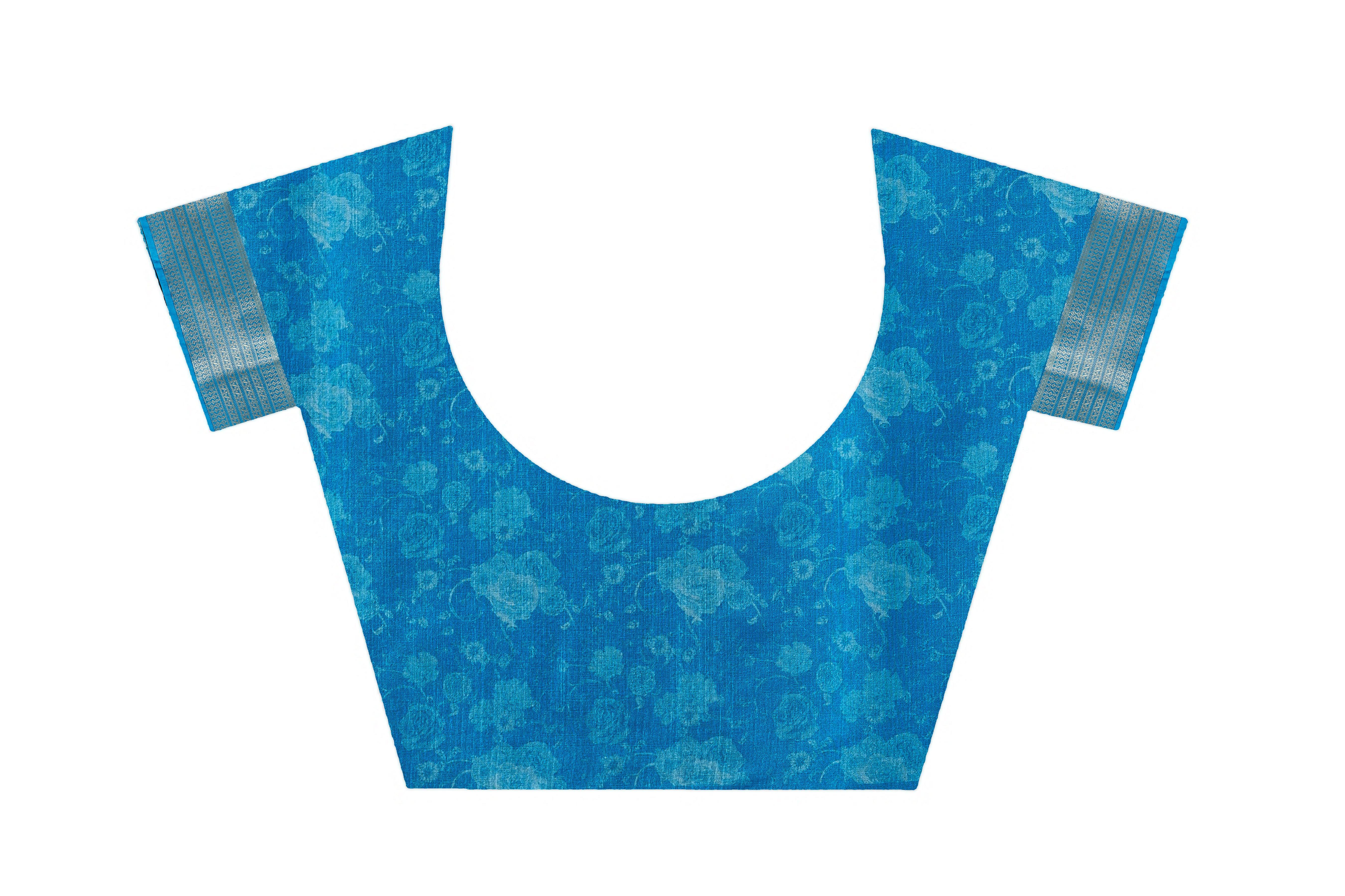 Digital mordern printed soft silk sarees