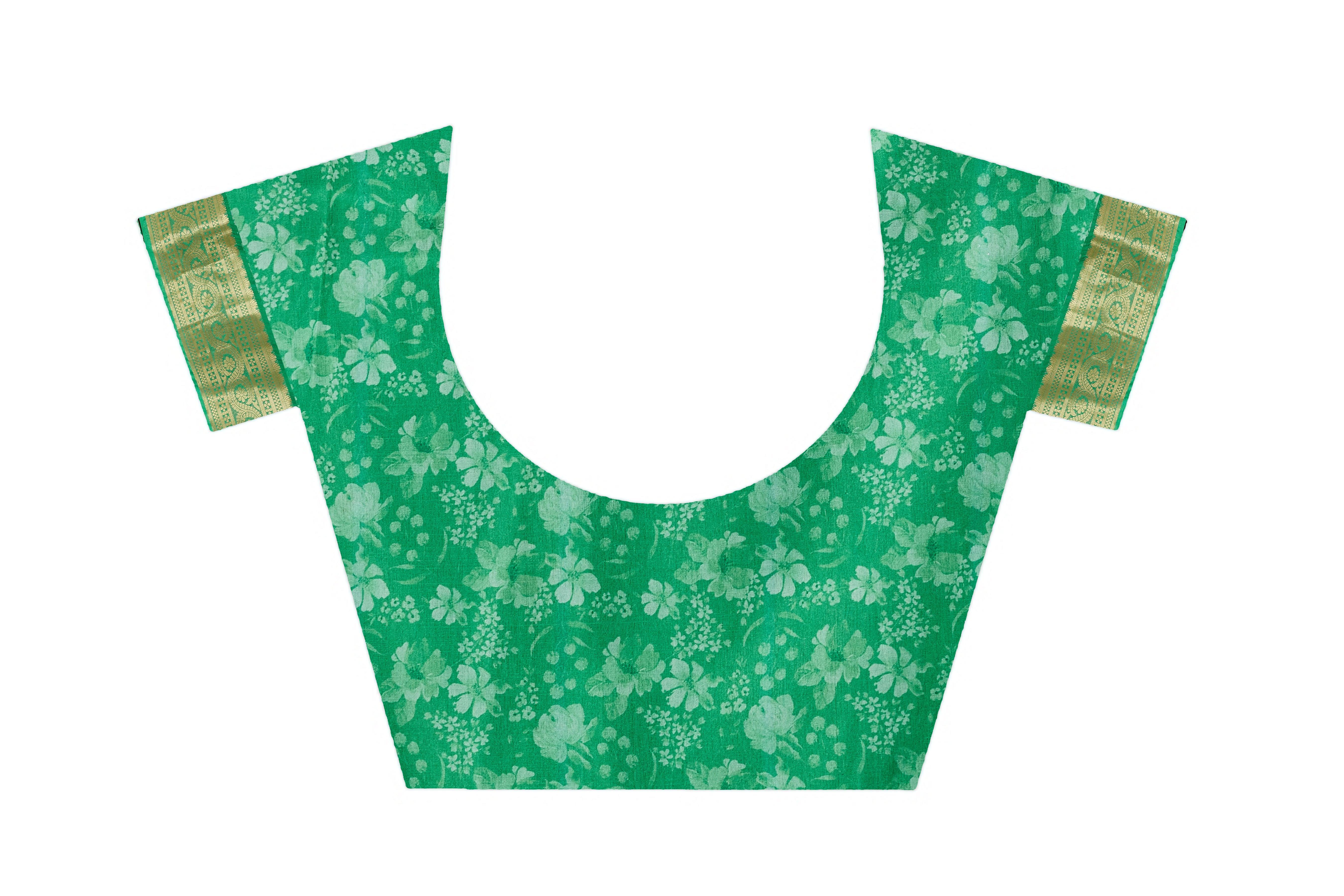 Digital mordern printed soft silk sarees