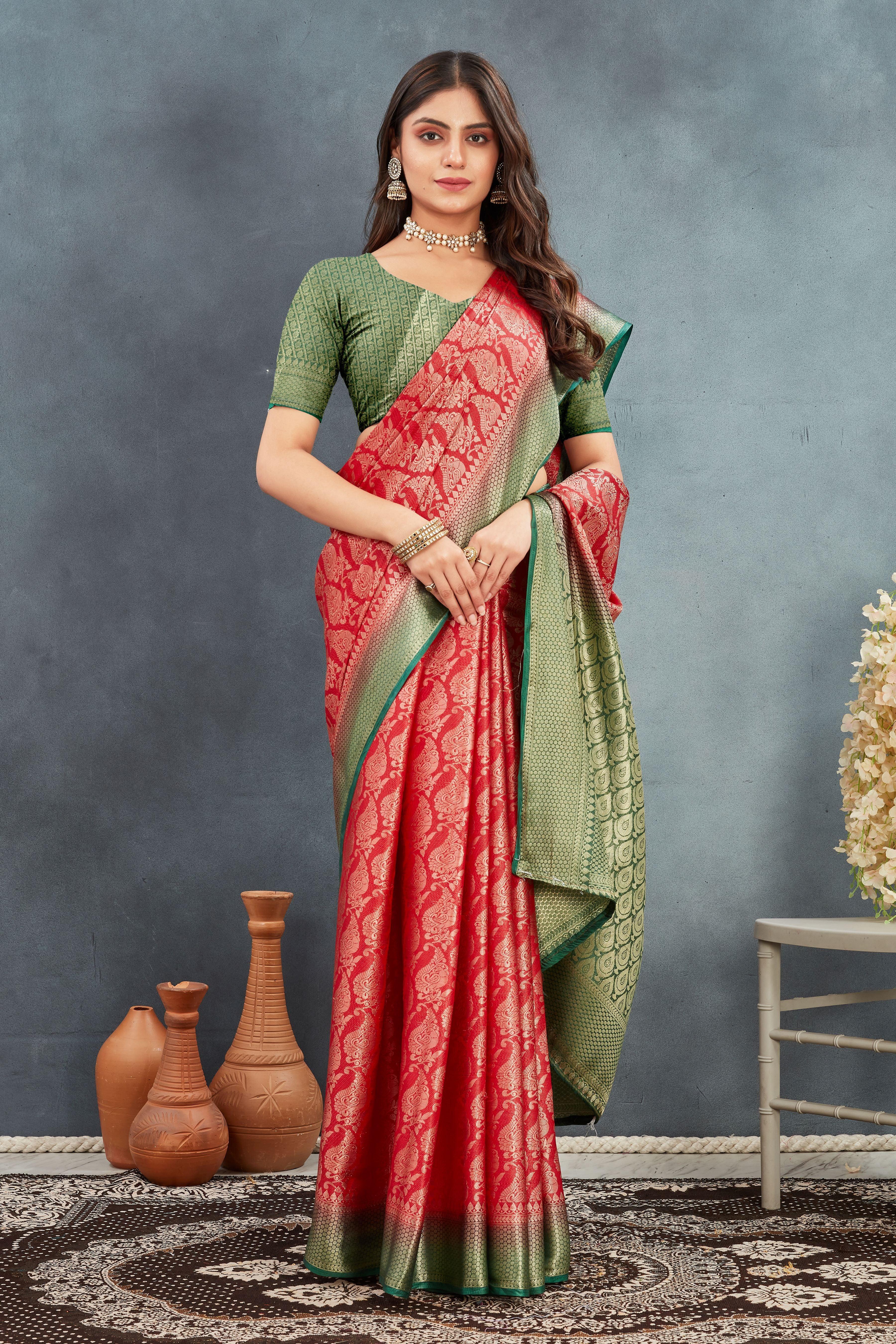 Shop Online: Elegant Mysore Silk Sarees Just a Click Away