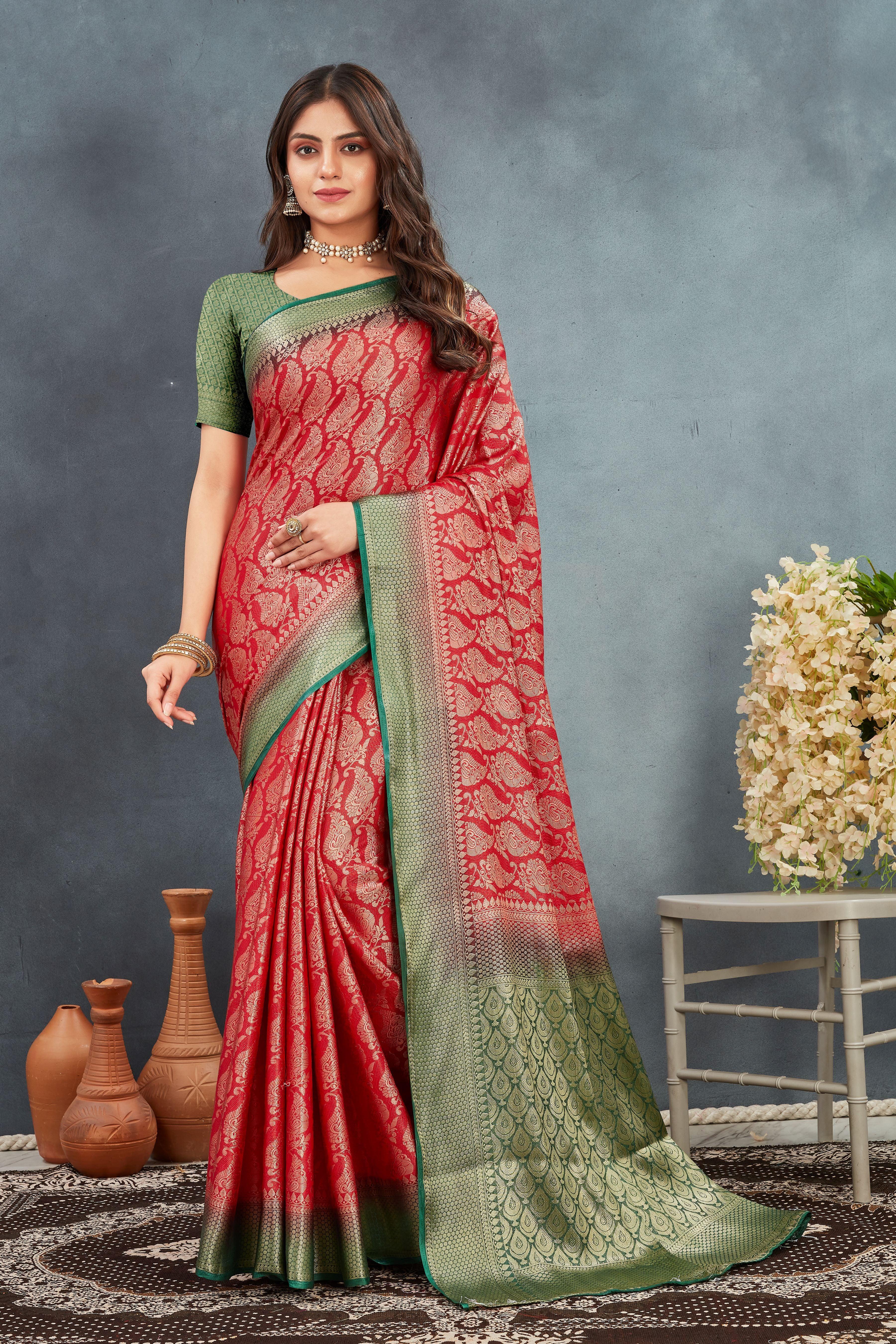 Shop Online: Elegant Mysore Silk Sarees Just a Click Away