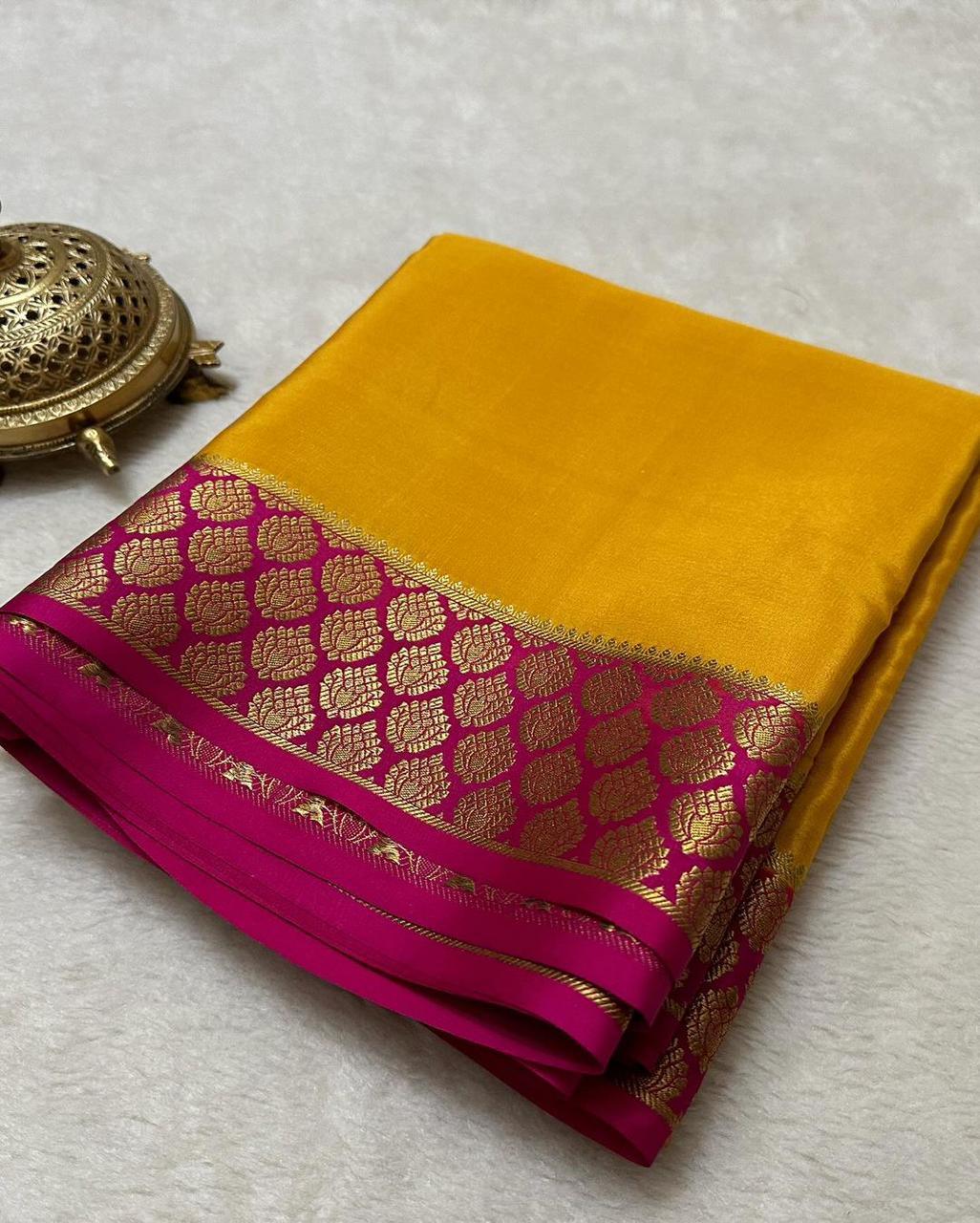 Royal Drapes: Mysore Silk Sarees for Special Moments