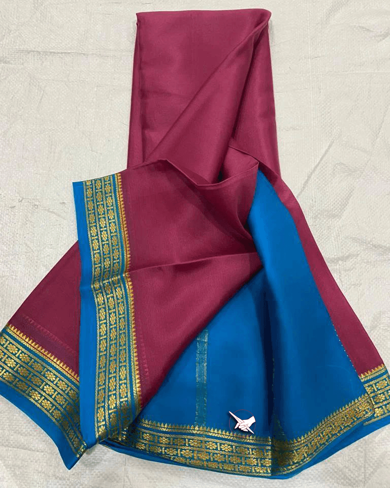 Buy Exclusive Mysore Crepe Silk Sarees – Pure Silk Collection
