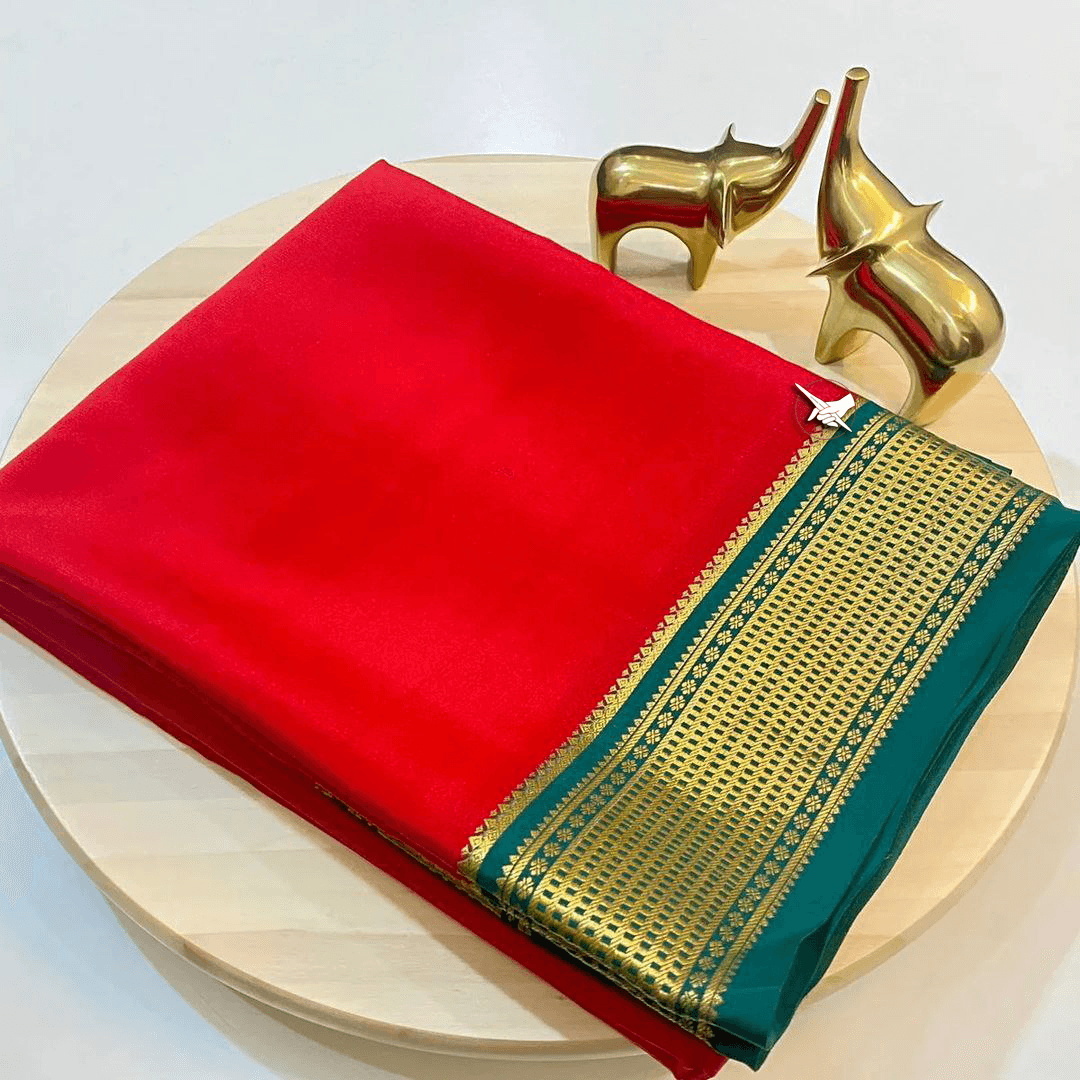 Everyday Luxury: Lightweight and Elegant Mysore Silk Sarees
