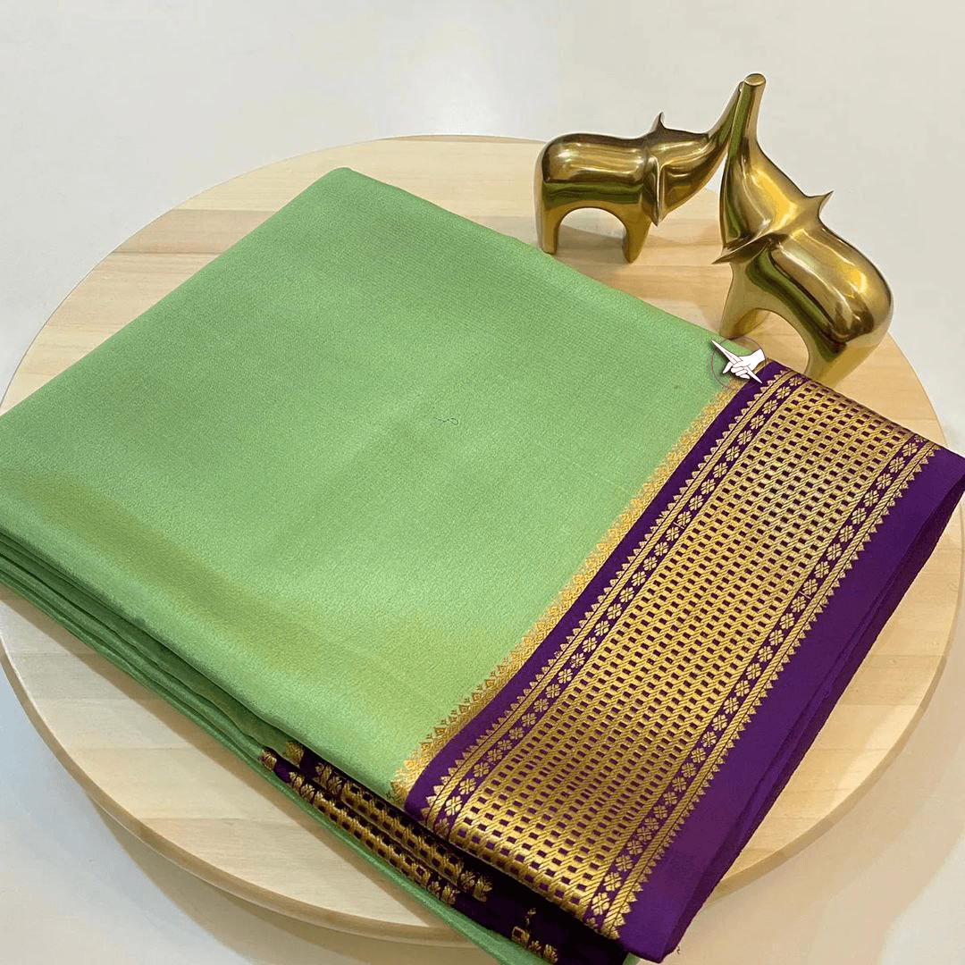 Everyday Luxury: Lightweight and Elegant Mysore Silk Sarees