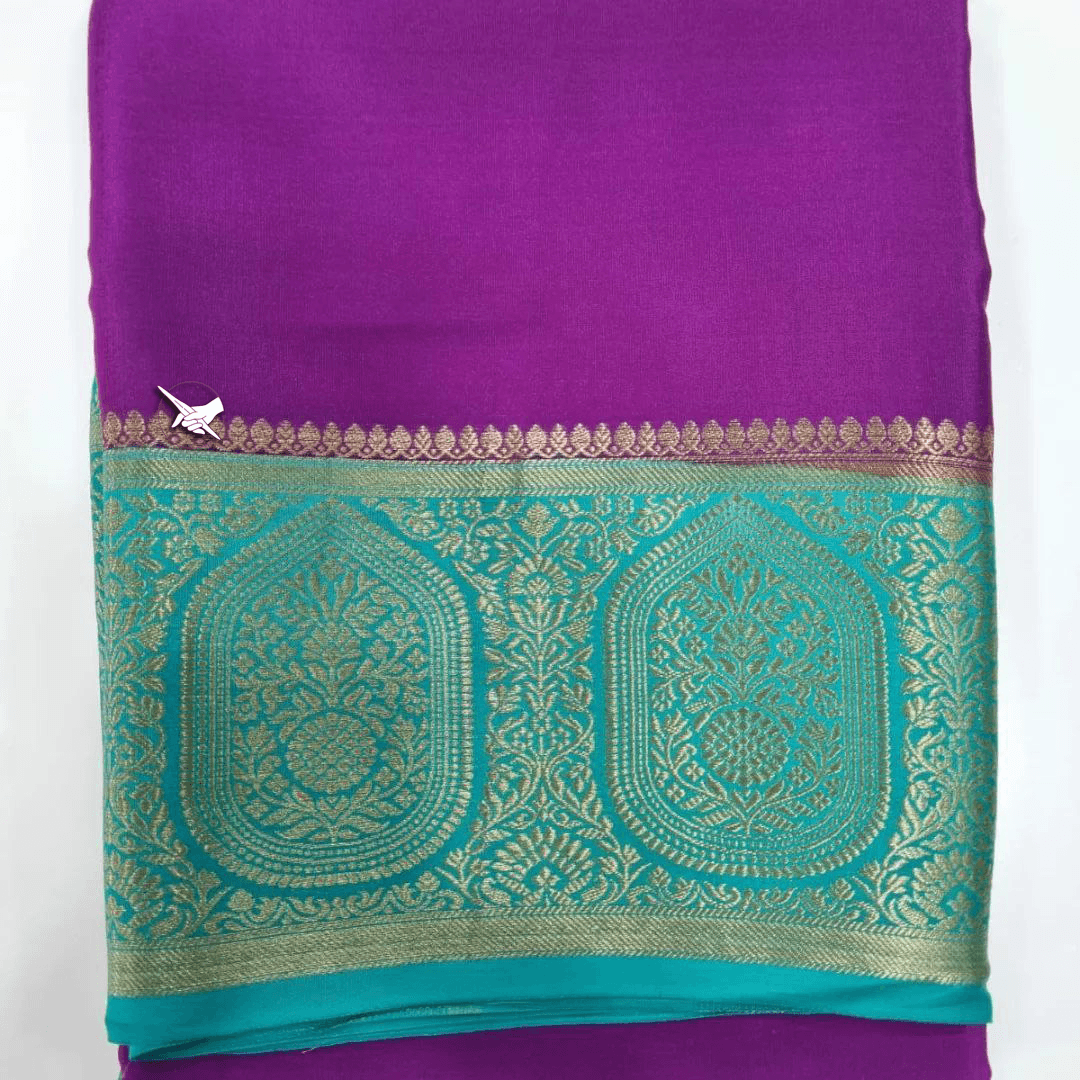 Exclusive Soft Silk Mysore Crepe Sarees – Vibrant & Elegant