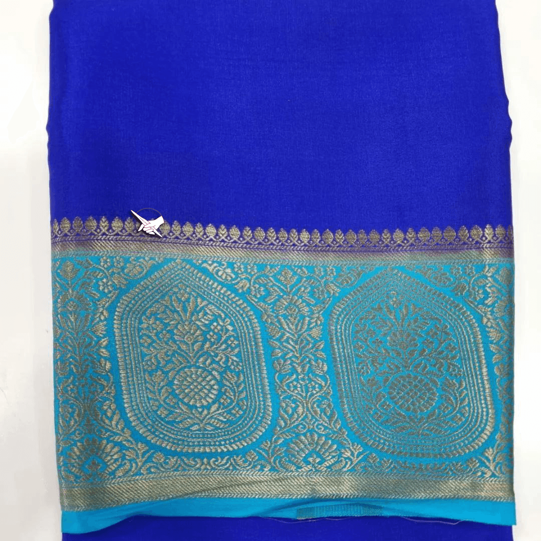 Exclusive Soft Silk Mysore Crepe Sarees – Vibrant & Elegant