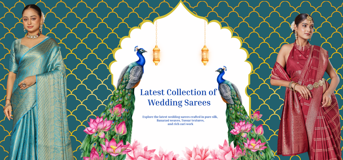 Newest Collection of Wedding Sarees | Latest Bridal Saree Trends 2025