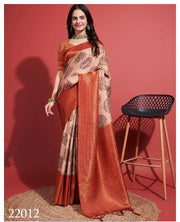 DIONNE PURE KUBERA PATTU PATTERN SAREE