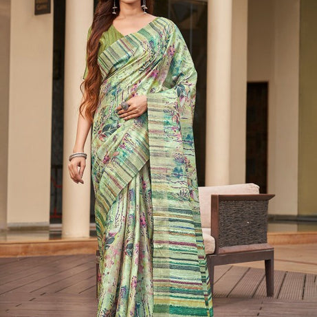 PURE ART HANDLOOM PATTU SOFT SILK SAREE