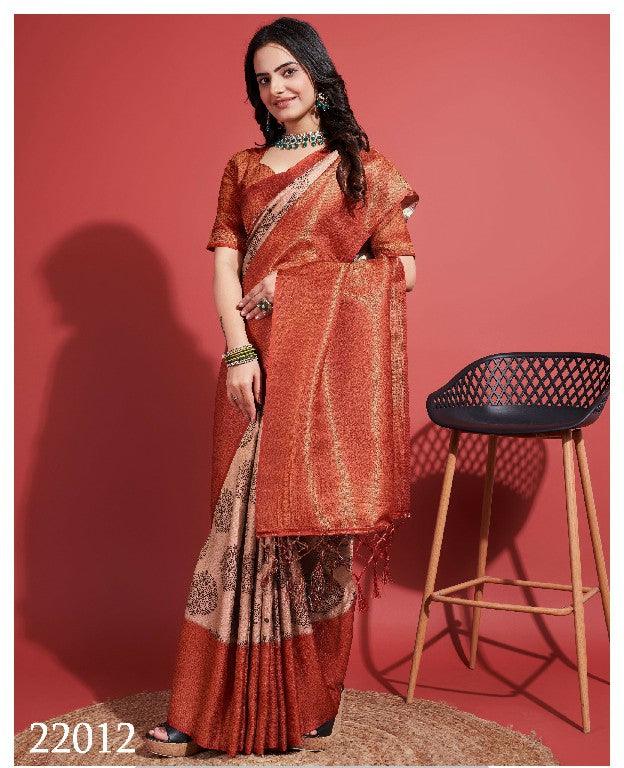 DIONNE PURE KUBERA PATTU PATTERN SAREE