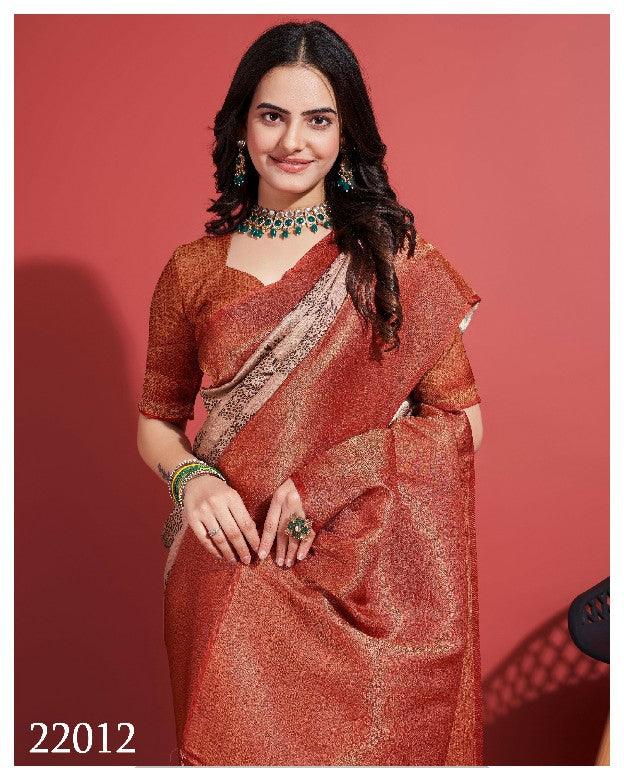DIONNE PURE KUBERA PATTU PATTERN SAREE
