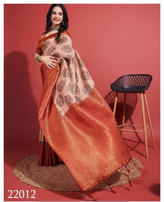 DIONNE PURE KUBERA PATTU PATTERN SAREE