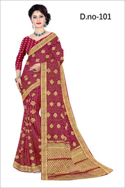 Weaving Wonders: Crepe Mysore Silk with Heritage Jaal