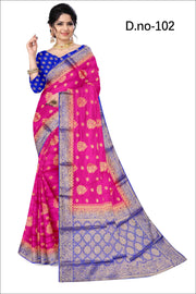 Opulent Weaves: Classic Mysore Silk with Zari Grace