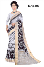 Floral Elegance: Pure Silk Sarees with Exquisite Flower Prints