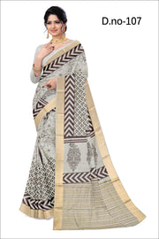 Blooming Beauty: Graceful Silk Sarees Adorned with Floral Designs
