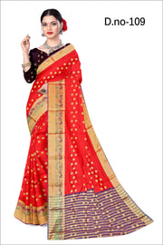 Royal Bloom: Pure Crepe Silk with Intricate Jaal