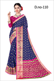 Silken Gold: Mysore Crepe with Fine Zari Weaves