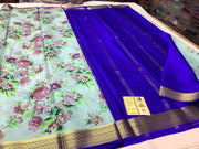 Mysore Printed Crepe Silk Sarees for Weddings
