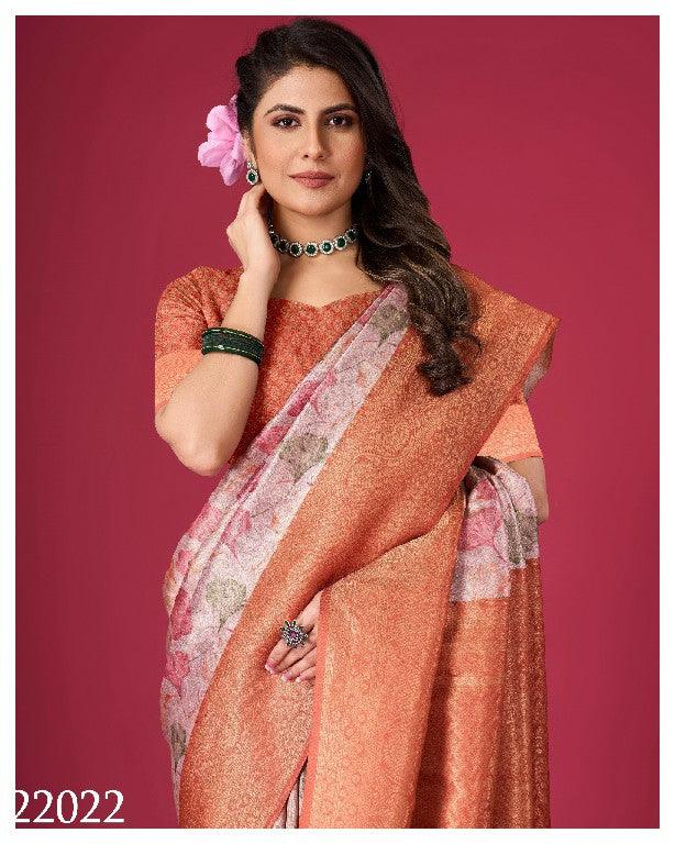 DIONNE PURE KUBERA PATTU PATTERN SAREE