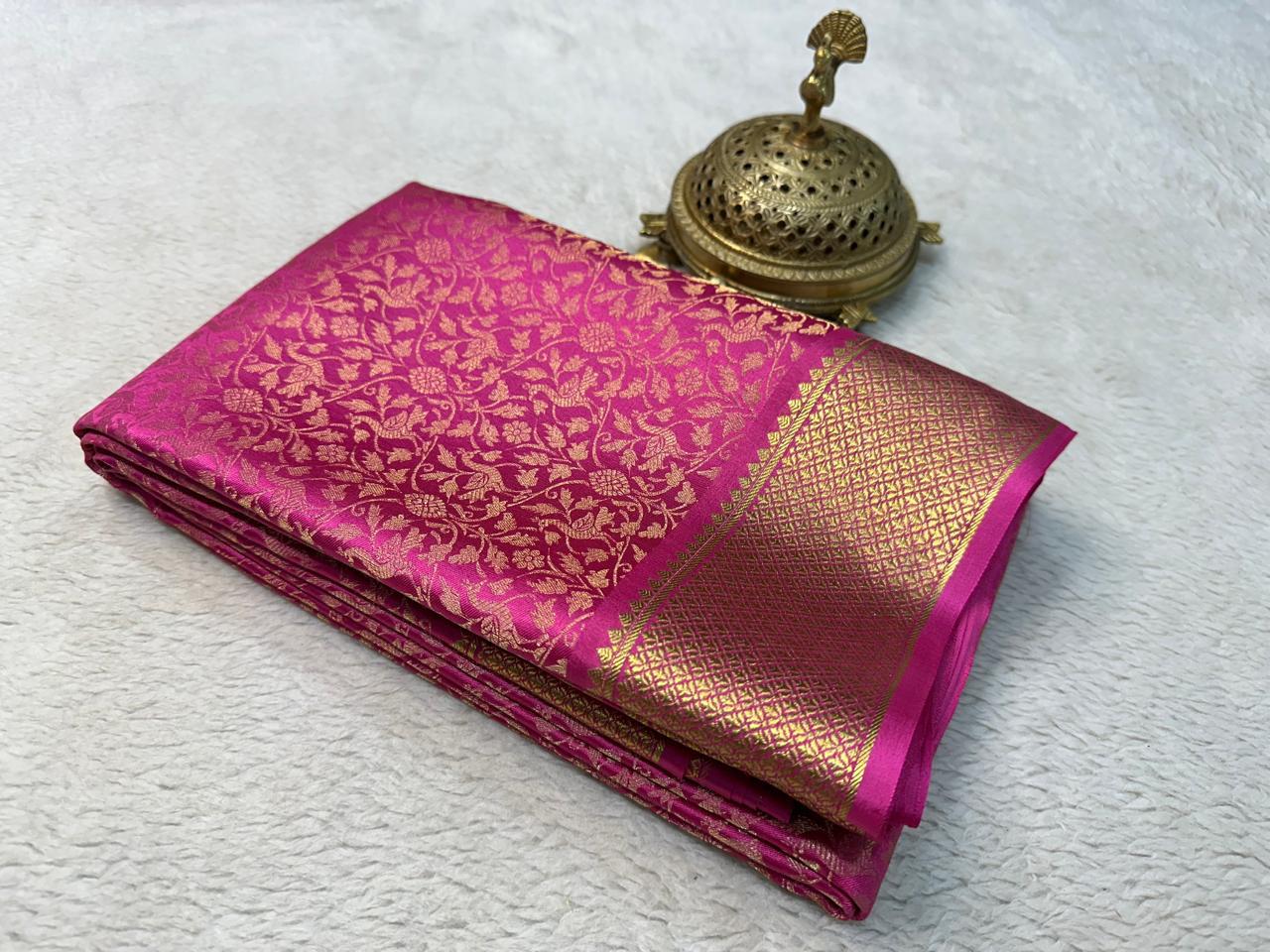 Classic  Brocket Soft Silks: Woven Texture, Subtle Shine