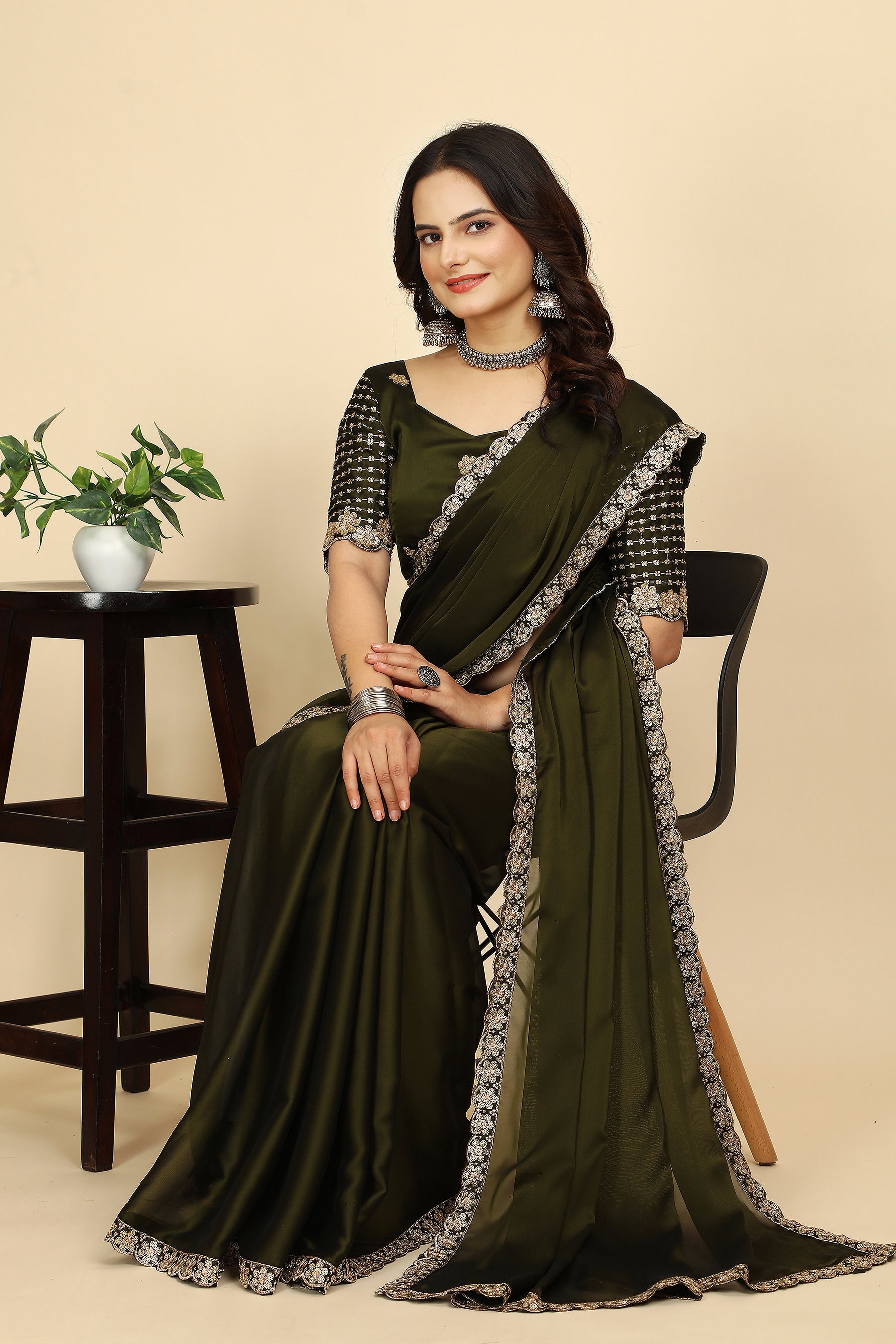 A Touch of Royalty: Premium Silk & Exquisite Embroidery