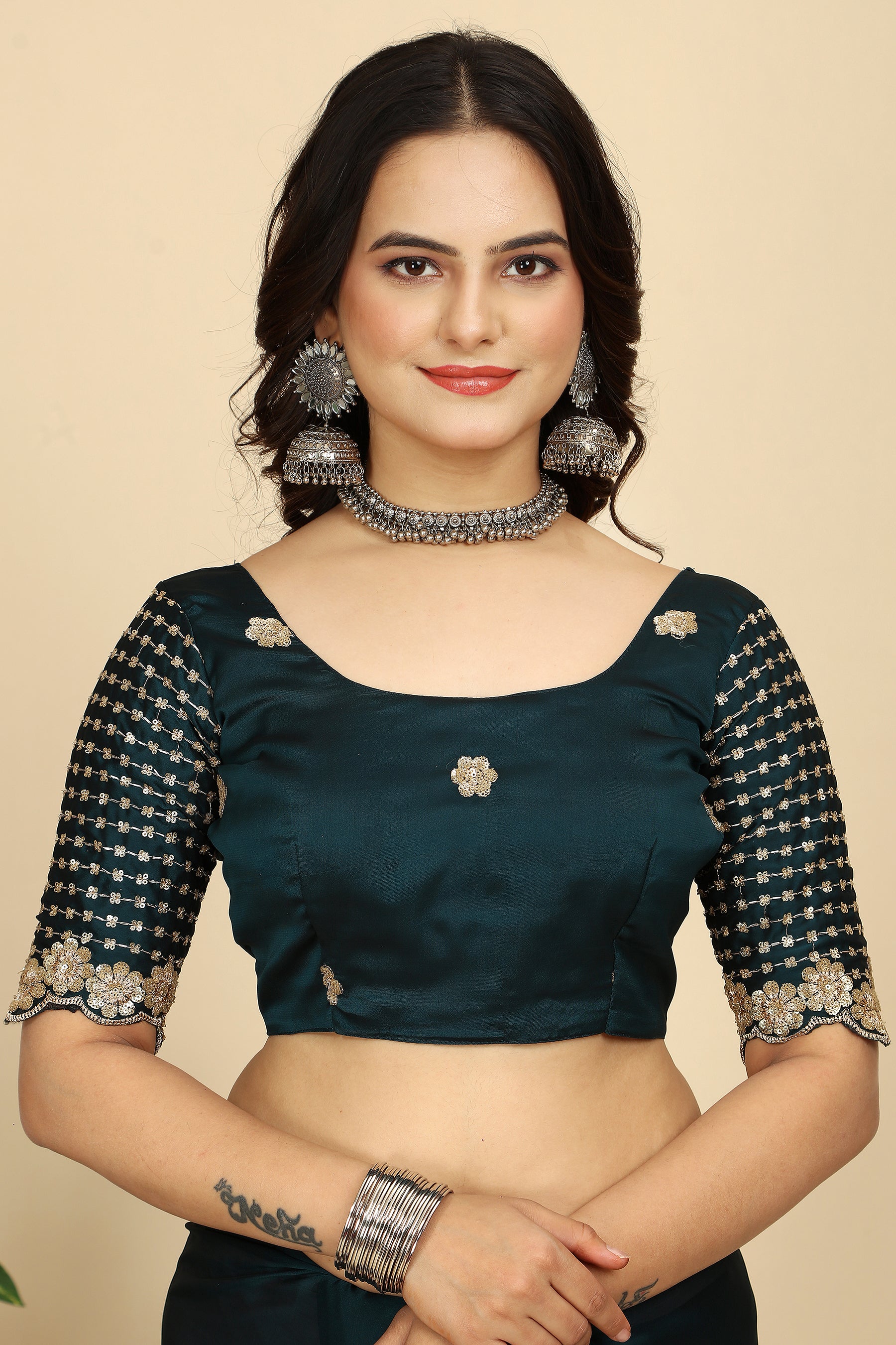 Wear the Brilliance: The Ultimate Embroidered Saree