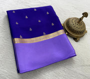 Crepe Mangoo Silk Saree with Bentex Border & Rich Pallu | Elegant Festive Collection