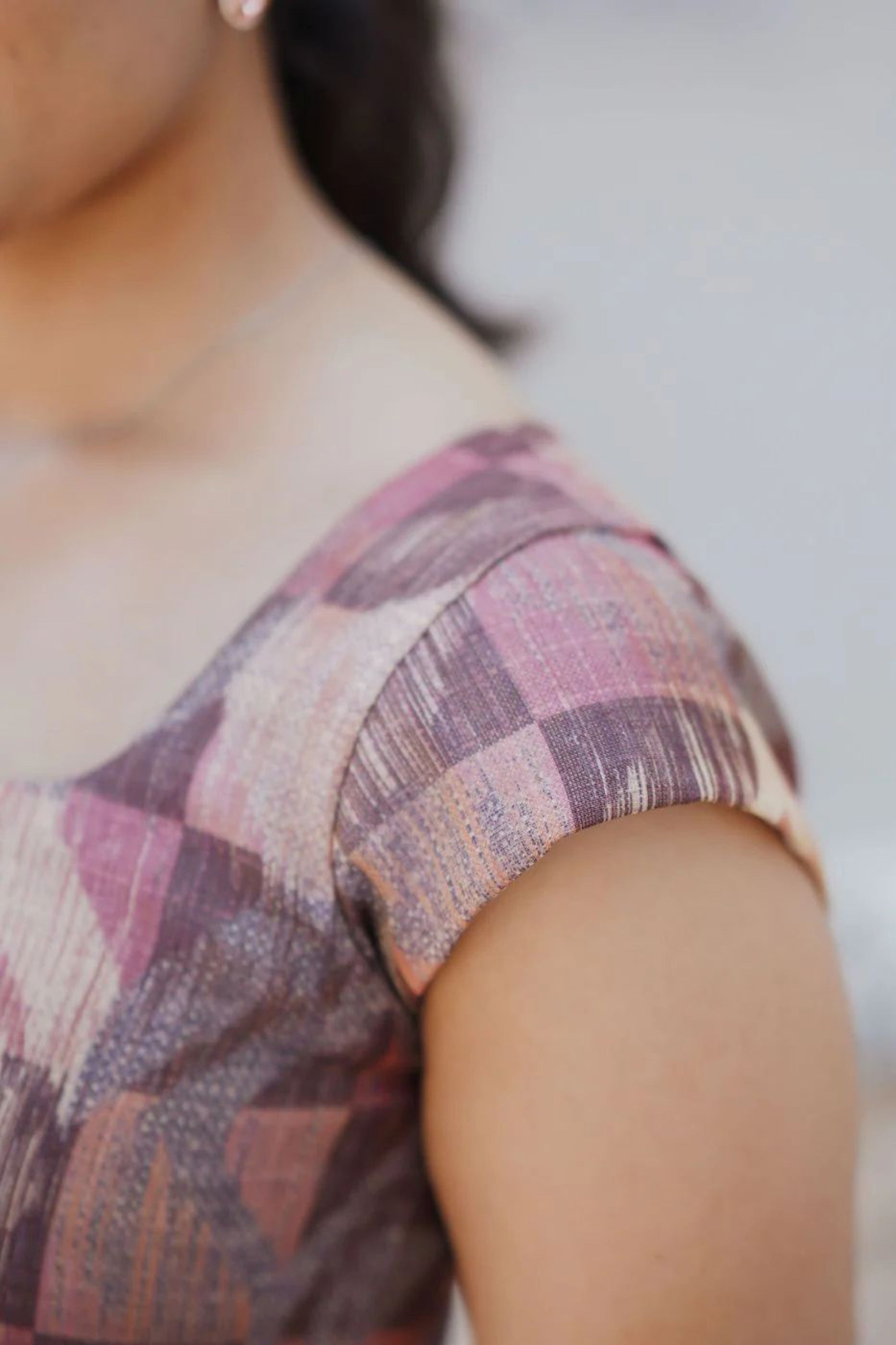 Women's Multicolour Tissue Dress