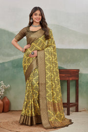 Exclusive Viscose Khaadi Jute Soft Silk Sarees