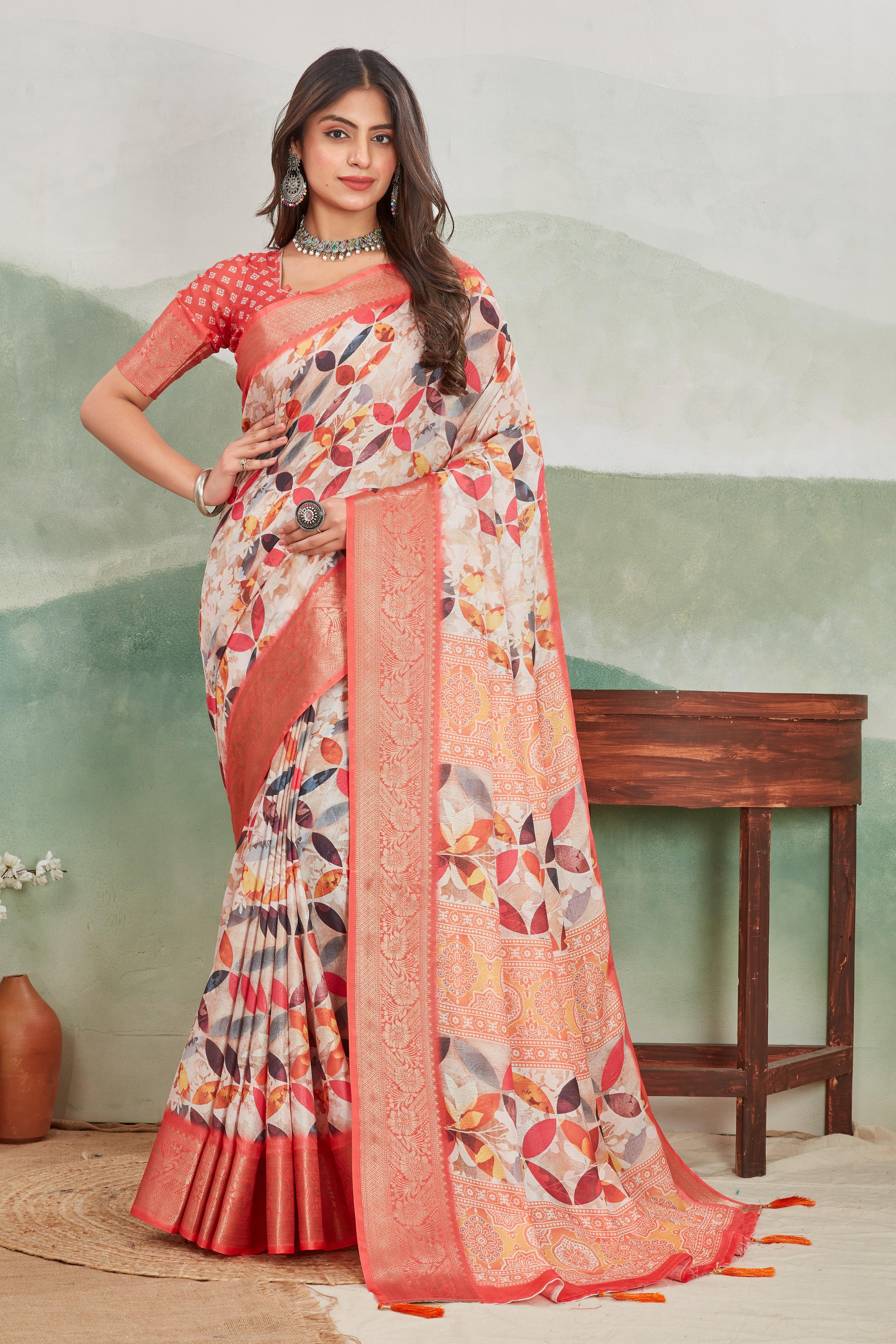 Exclusive Designer Soft Silk Sarees – Viscose Khaadi Jute Collection