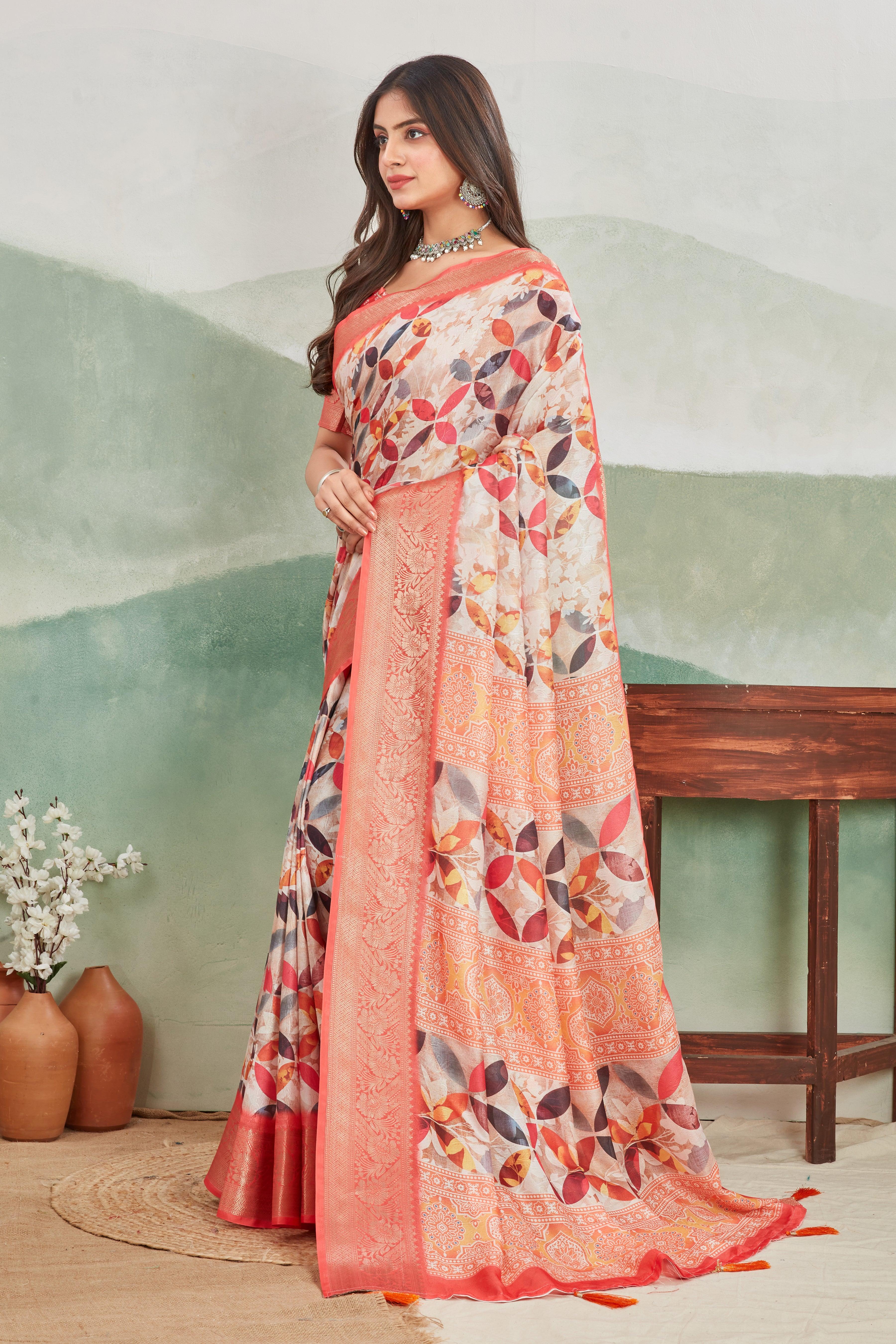 Exclusive Designer Soft Silk Sarees – Viscose Khaadi Jute Collection
