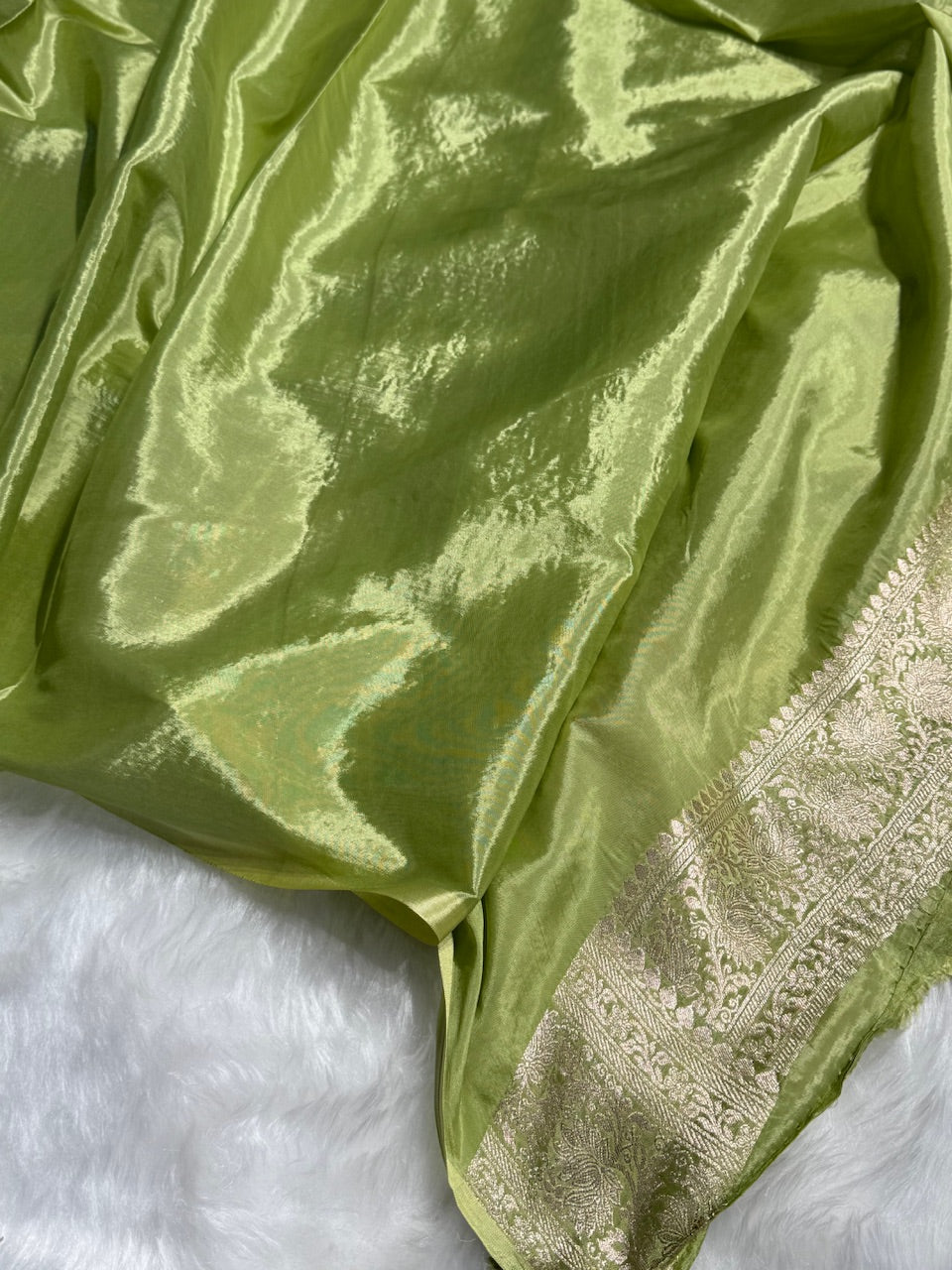 Crepe Silky Katan Banarasi Saree | Premium Jacquard Silk Saree | Mysorepattu