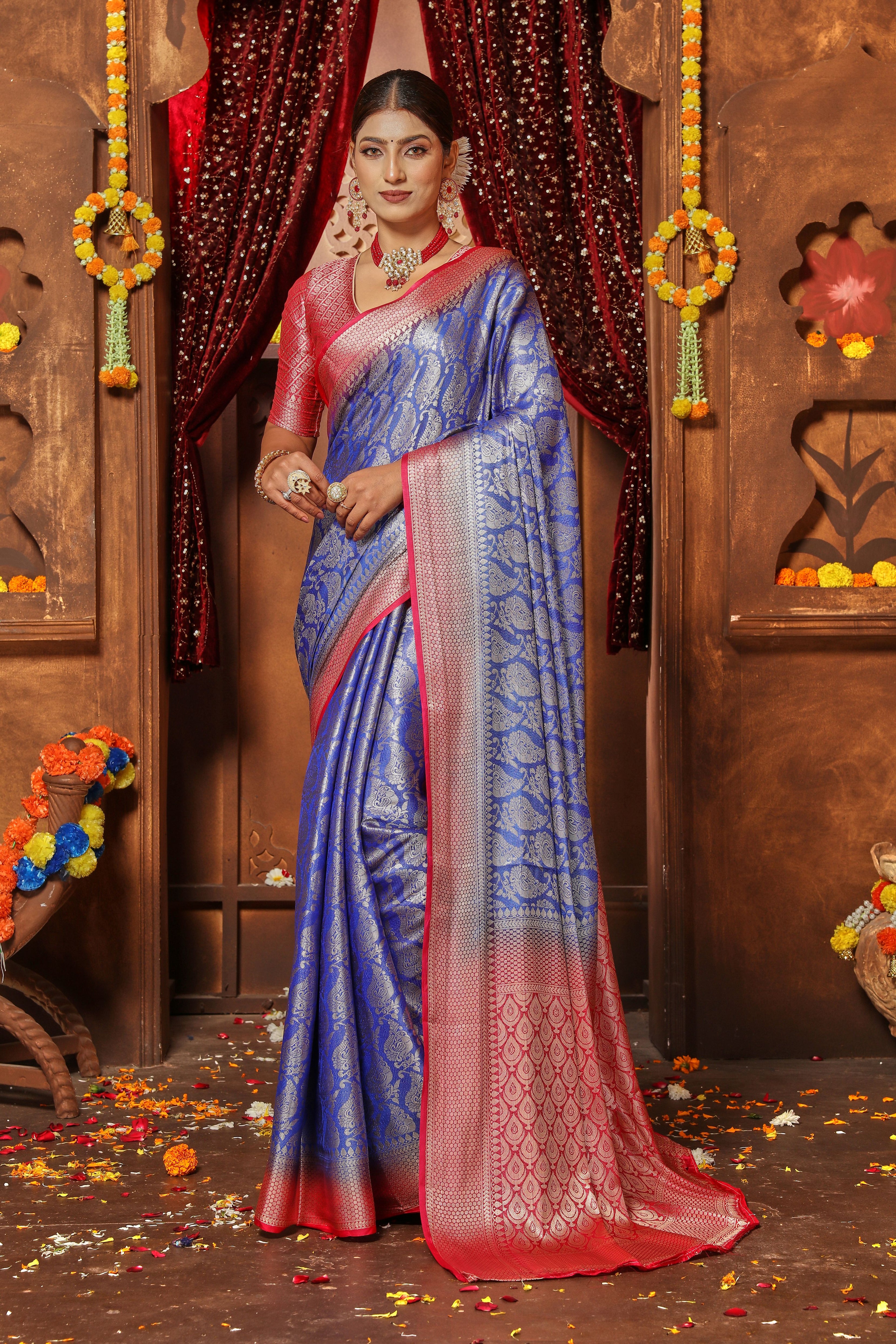 Luxe Silk Saris: The Epitome of Elegance