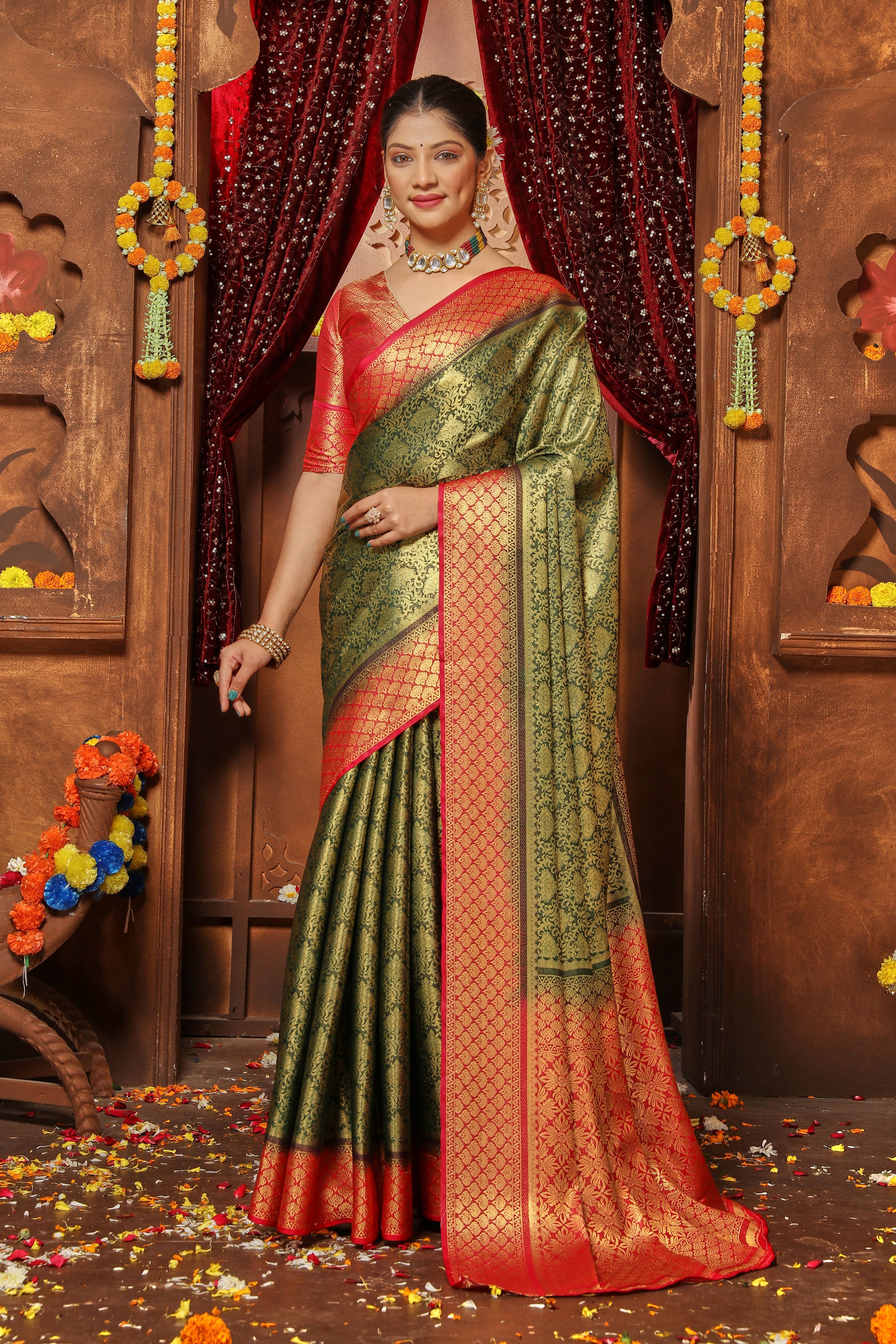 Sophisticated Silks: Zari Elegance in Every Weave