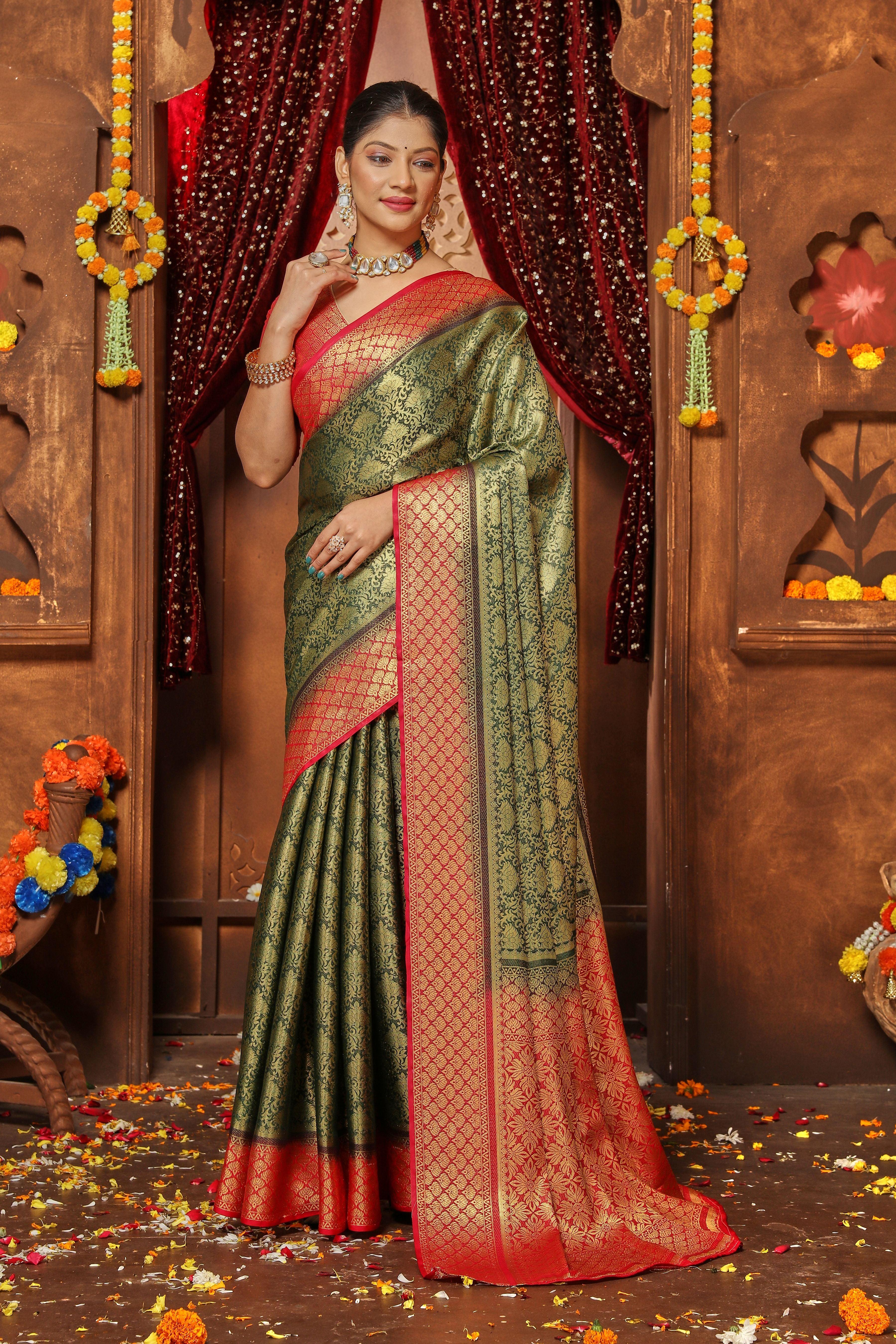 Sophisticated Silks: Zari Elegance in Every Weave