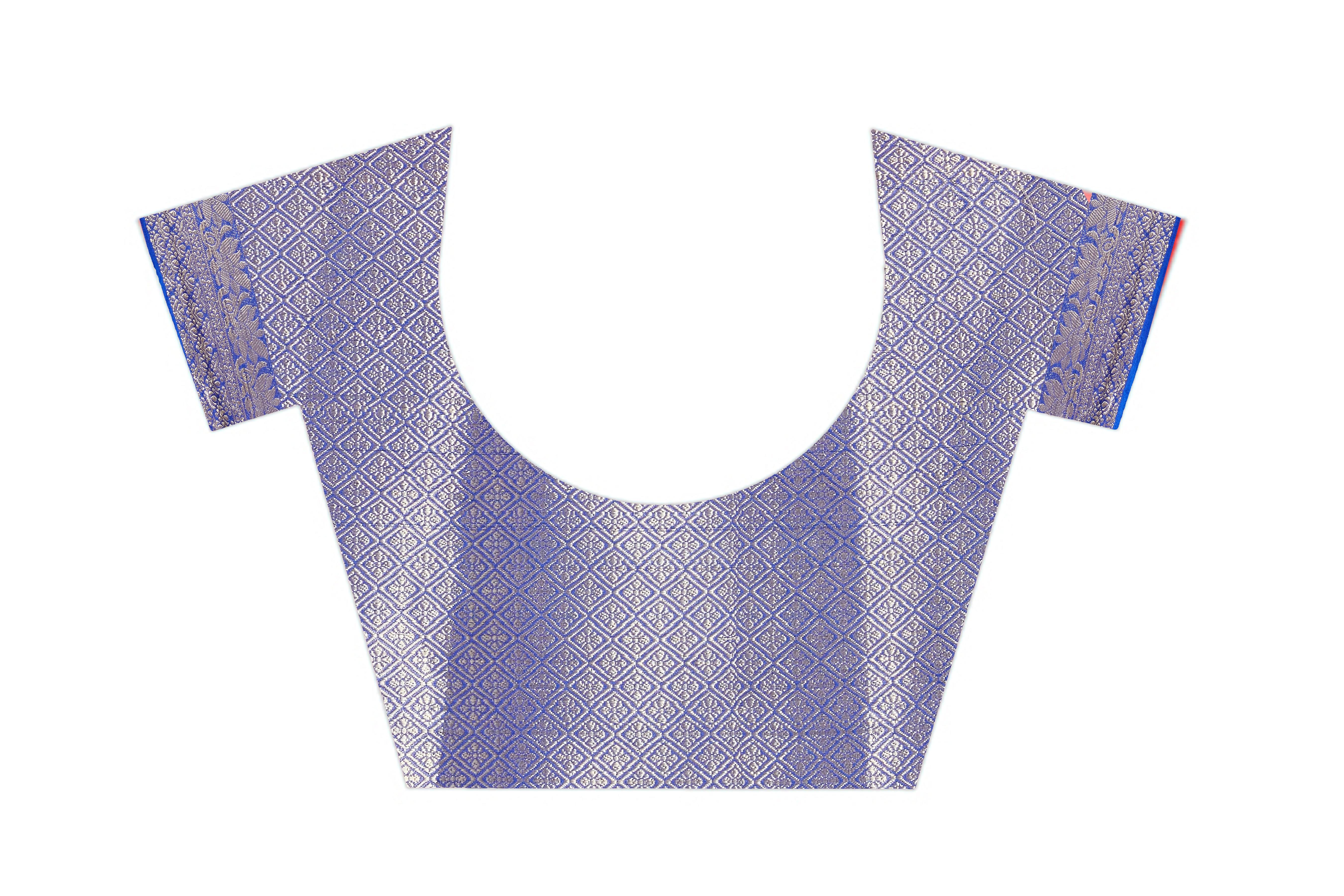 Brocade Elegance: Pure Mysore Silk Sarees in purple