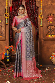 Regal Reflections: The Charm of Handwoven Silk