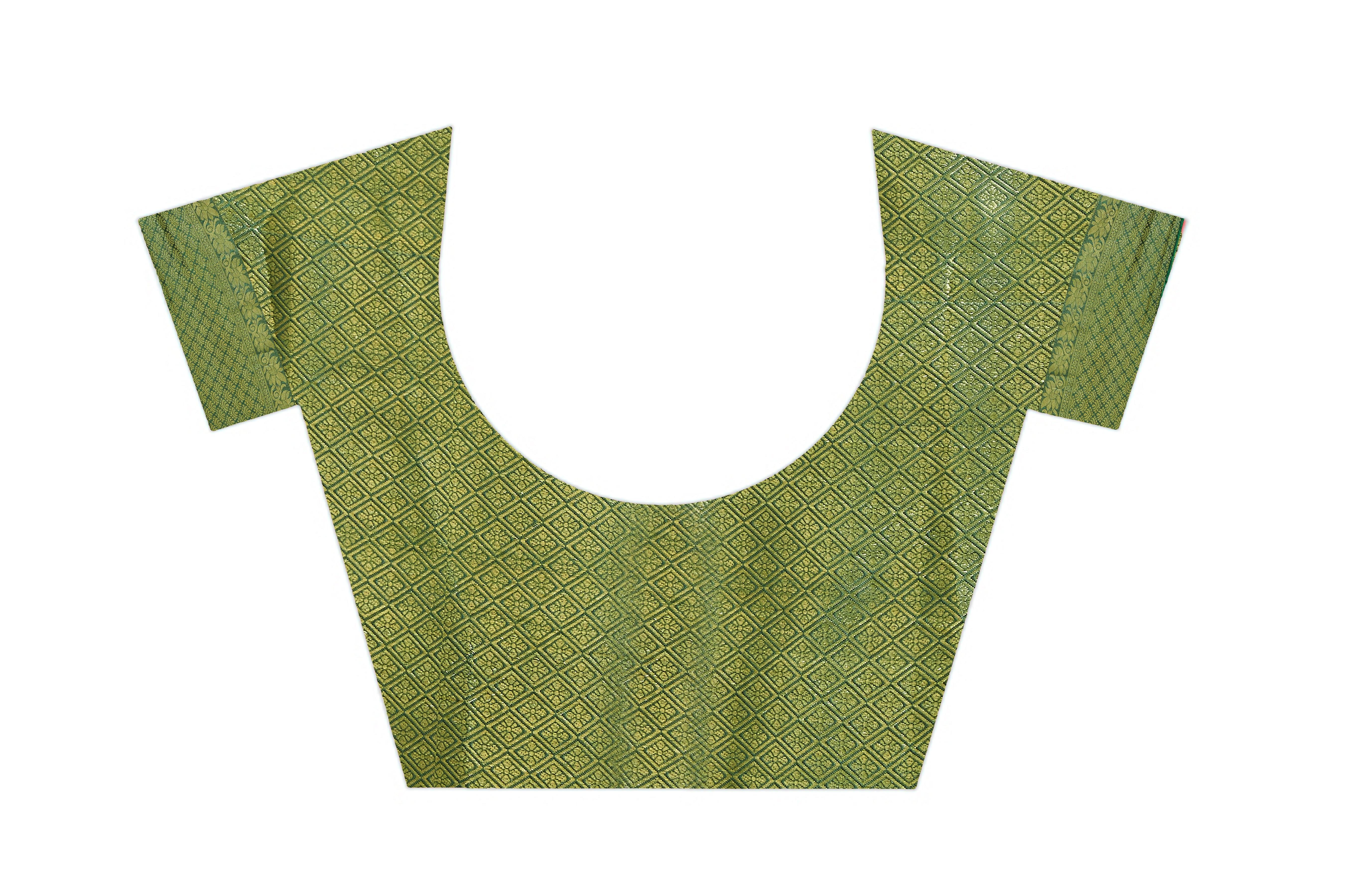 Brocade Elegance: Pure Mysore Silk Sarees in Green