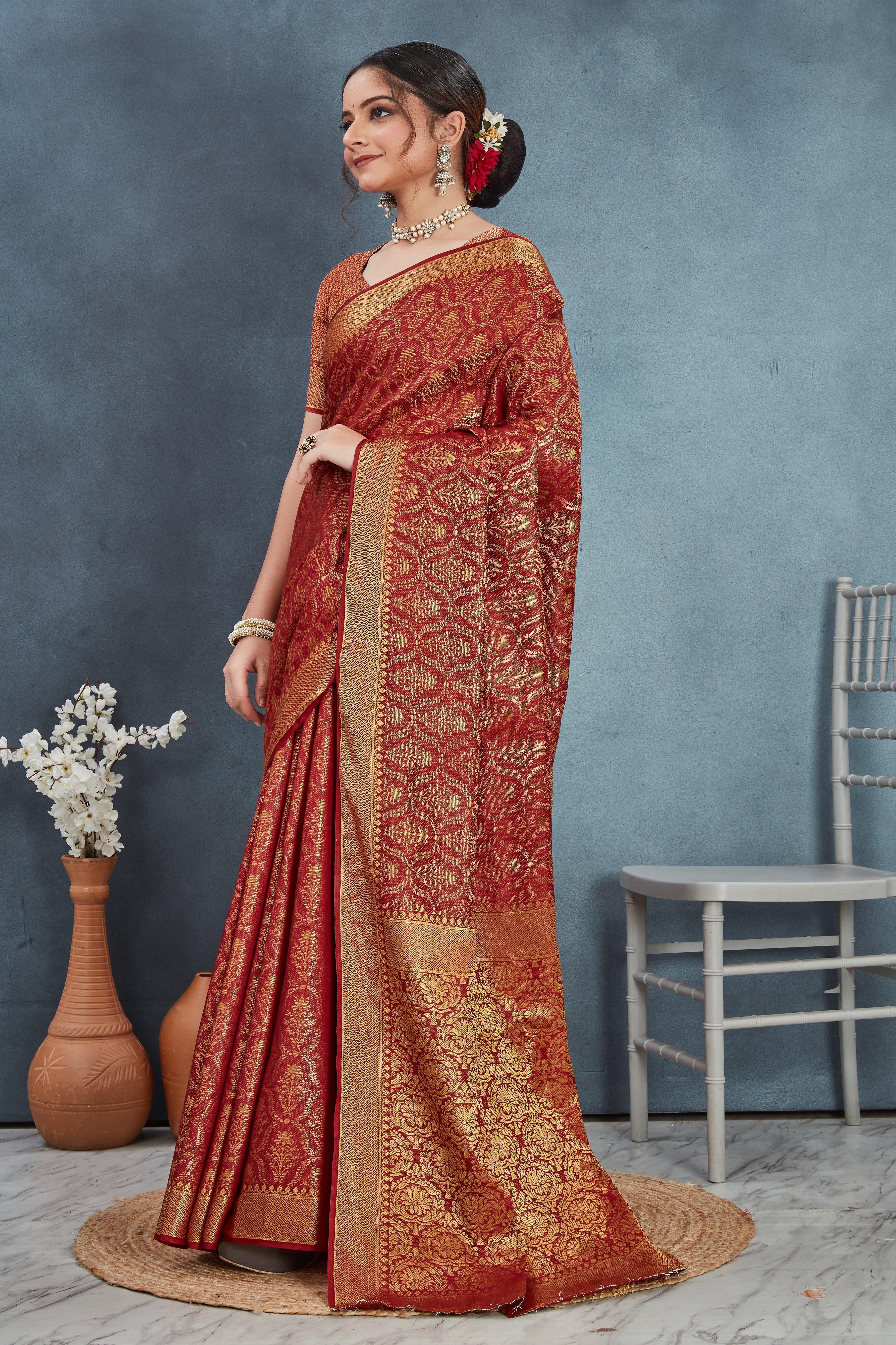 Unveil Tradition: Exclusive Pure Brocade Mysore Silk Sarees