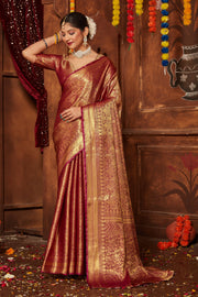 Threads of Luxury: Zari and Silk in Harmony