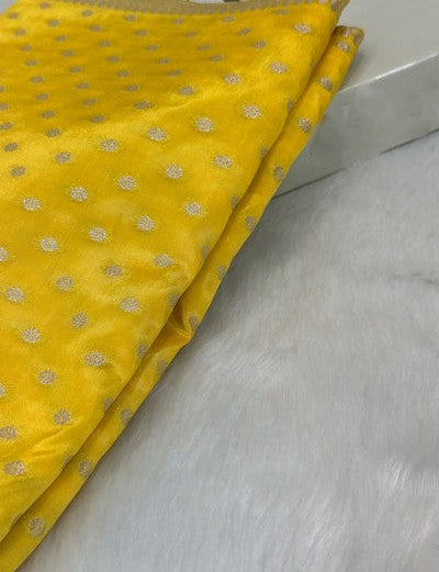 Crepe Silky Katan Banarasi Saree | Premium Jacquard Silk Saree | Mysorepattu