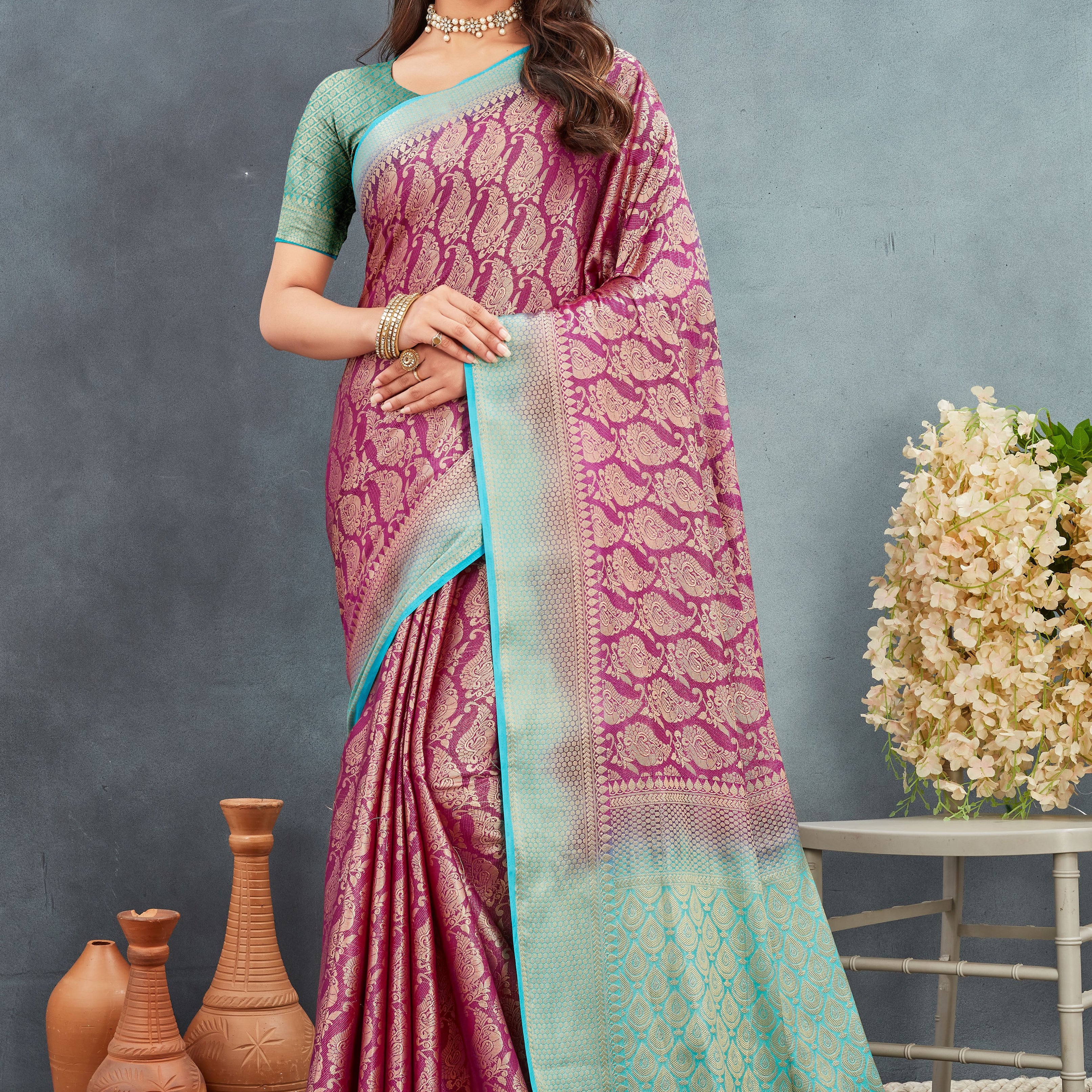 💕Pure Brocade Mysore Silk sarees 💕