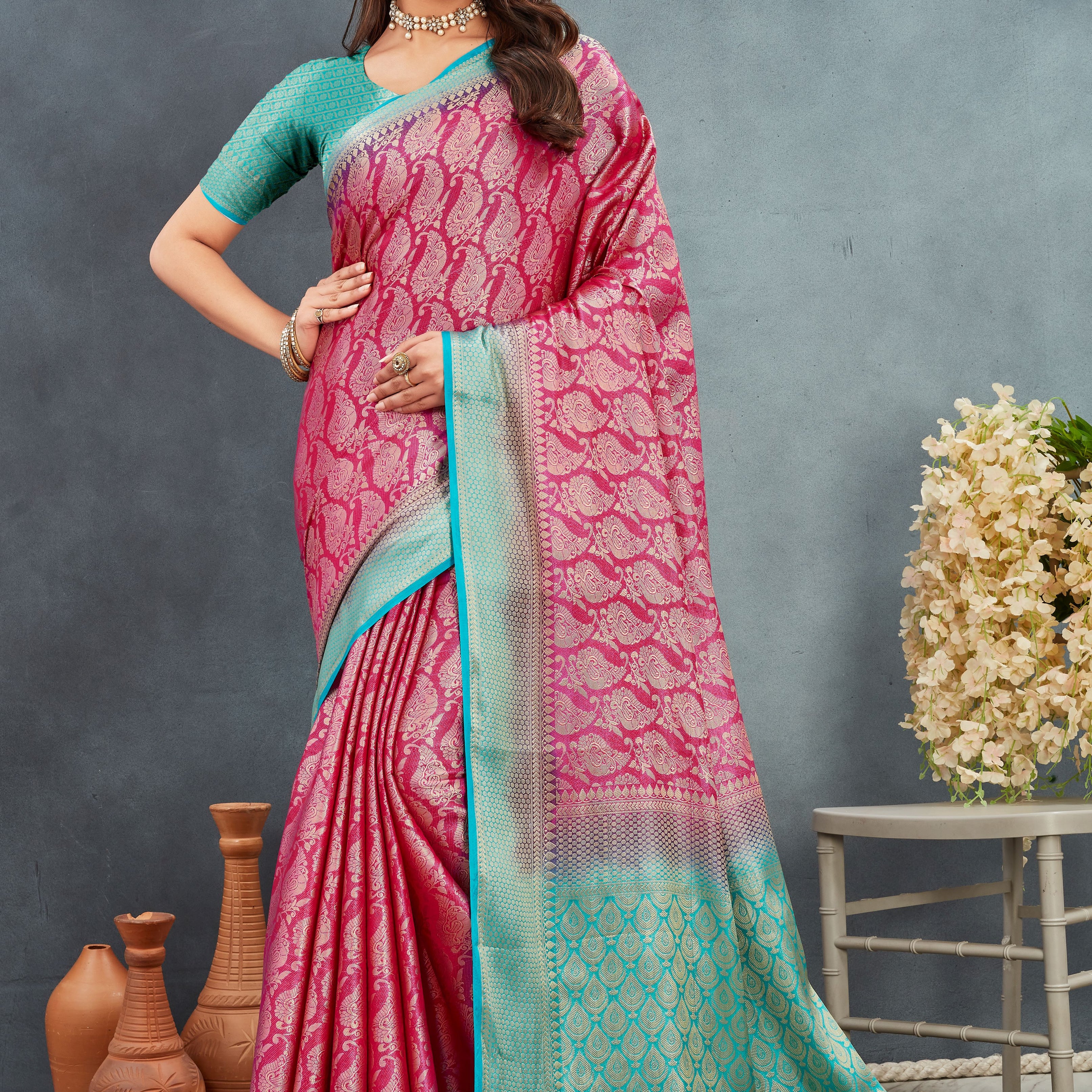 💕Pure Brocade Mysore Silk sarees 💕