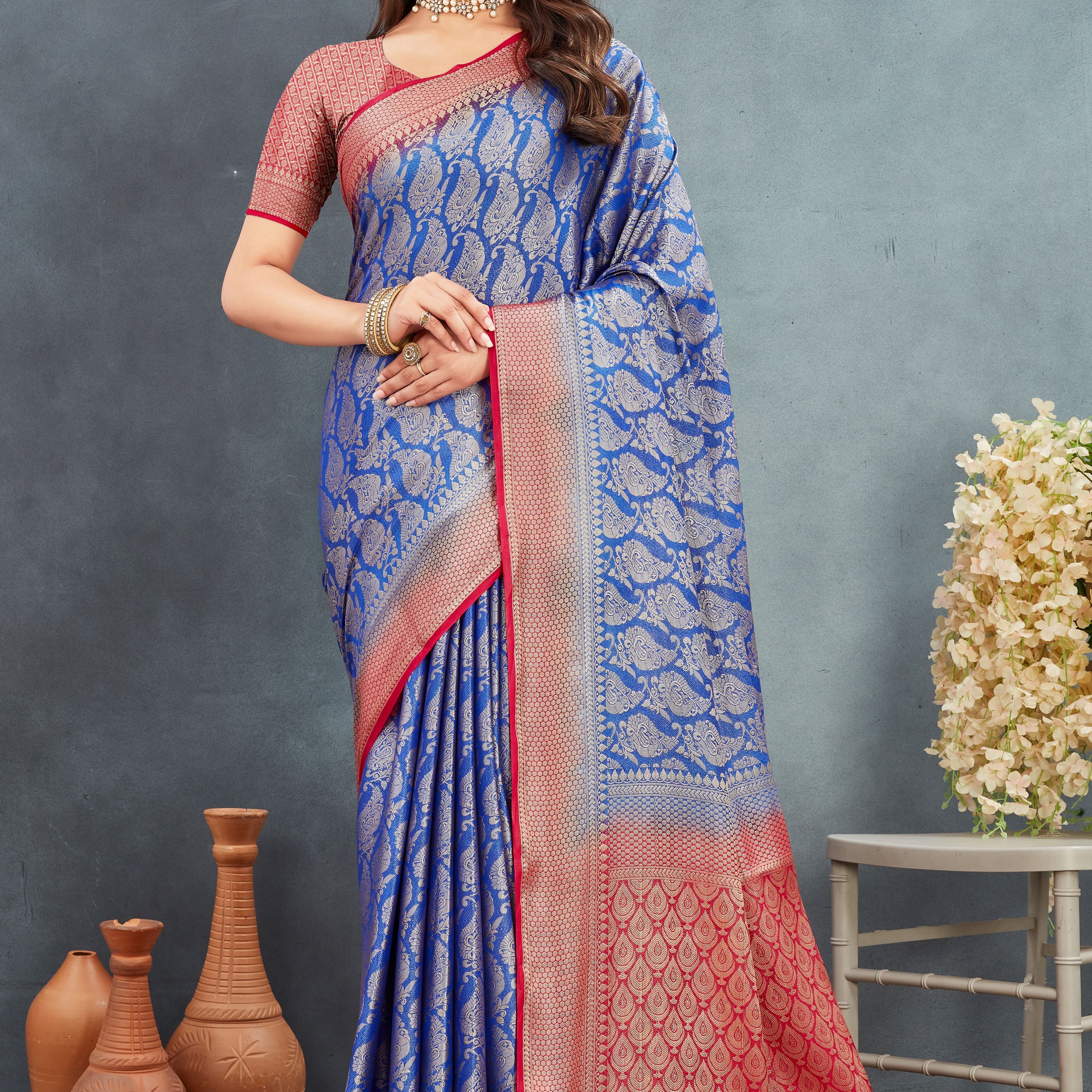 💕Pure Brocade Mysore Silk sarees 💕