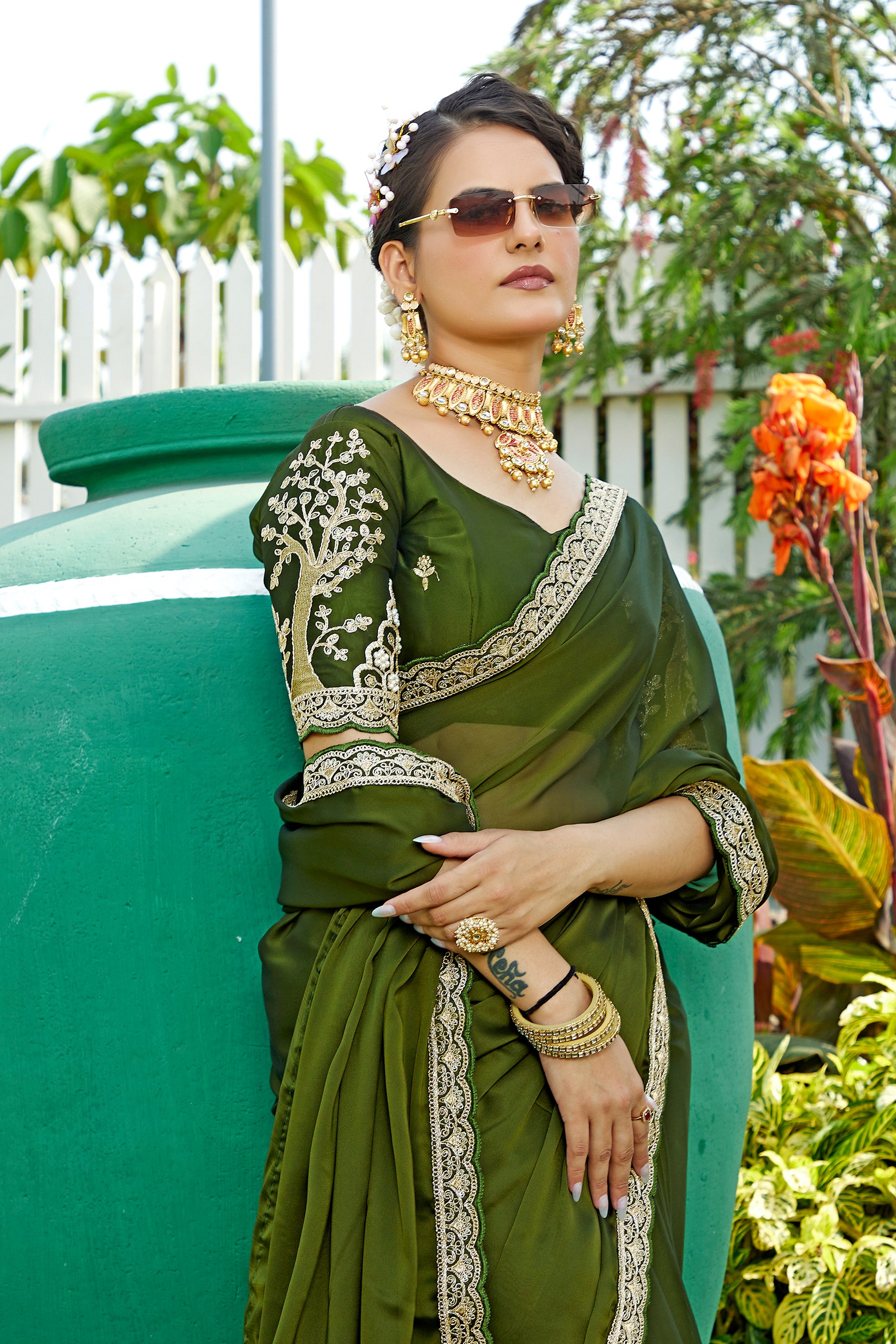 Designed to Dazzle: Rich Embroidery & Handwork Delight