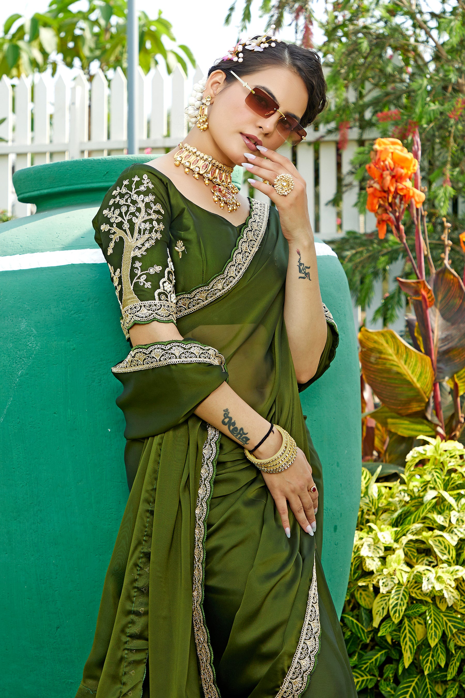 Designed to Dazzle: Rich Embroidery & Handwork Delight