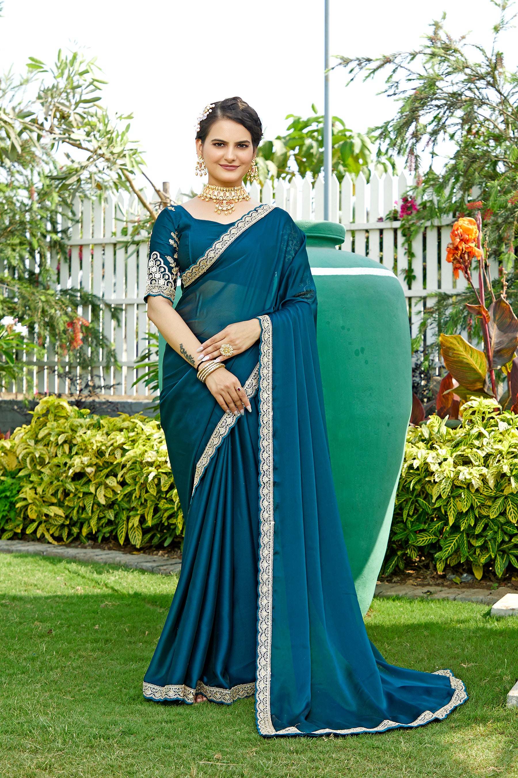Beyond Beautiful: The Designer Saree That Captivates