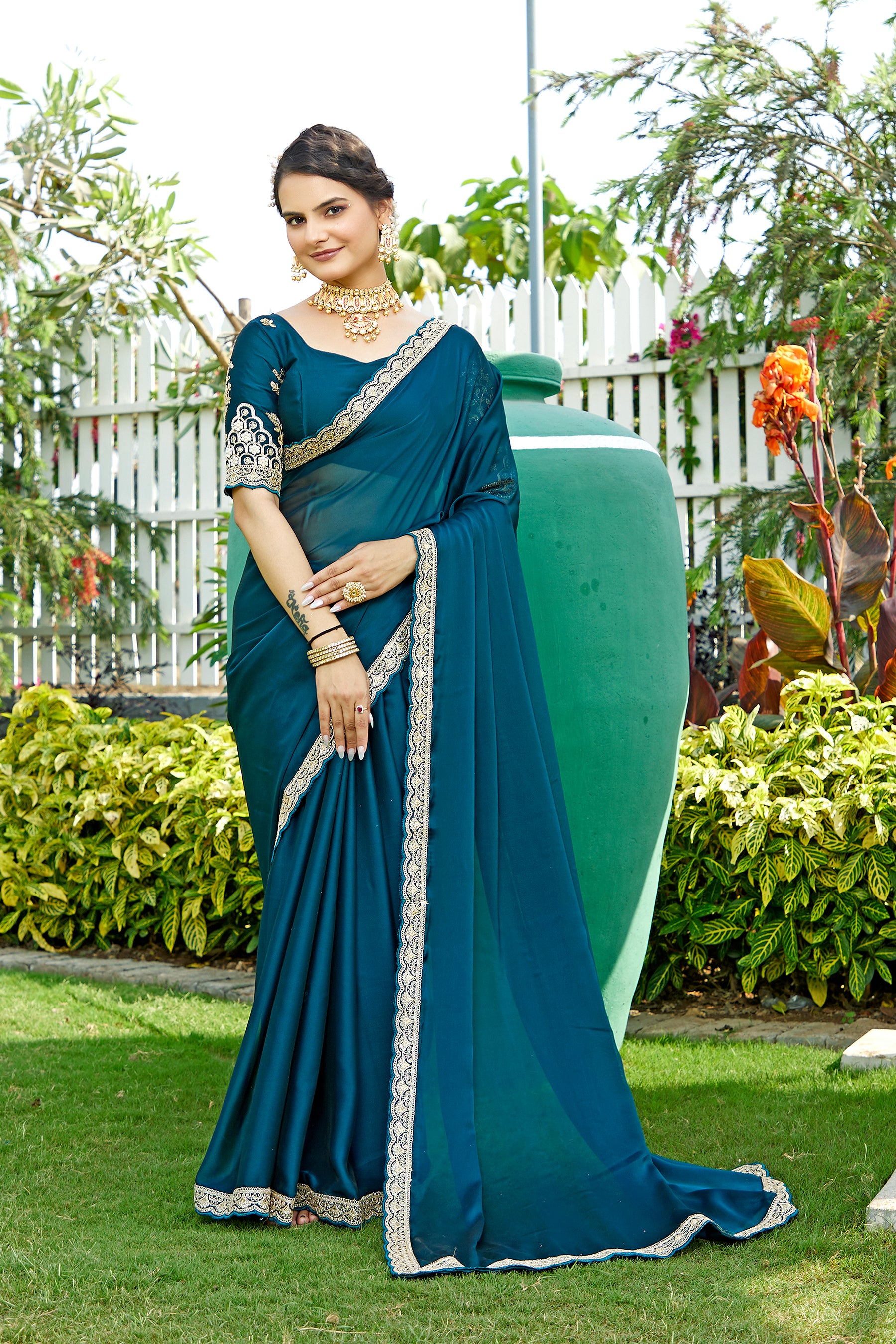 Beyond Beautiful: The Designer Saree That Captivates
